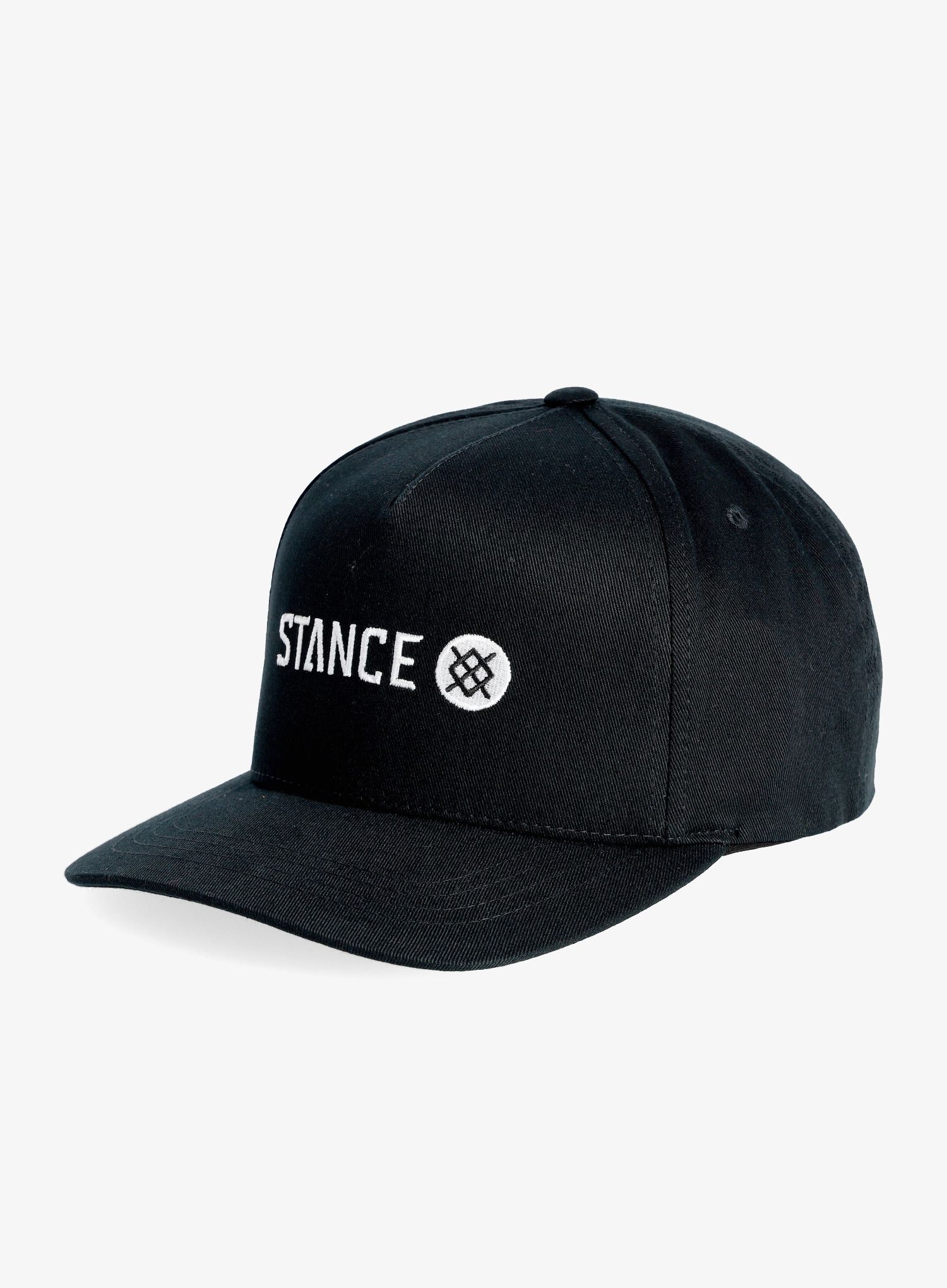 Kačket Stance Icon Snapback Hat - black