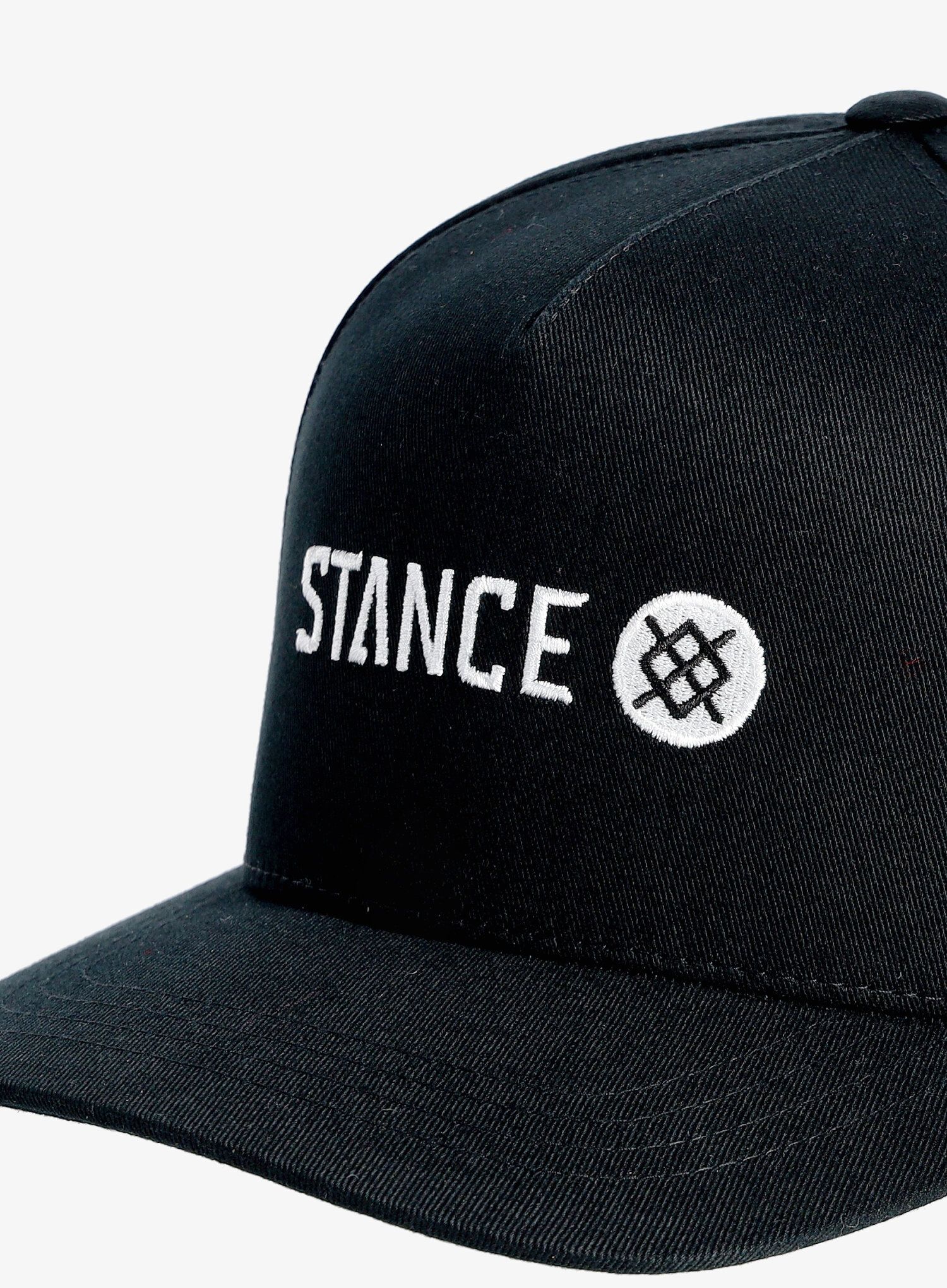 Kačket Stance Icon Snapback Hat - black