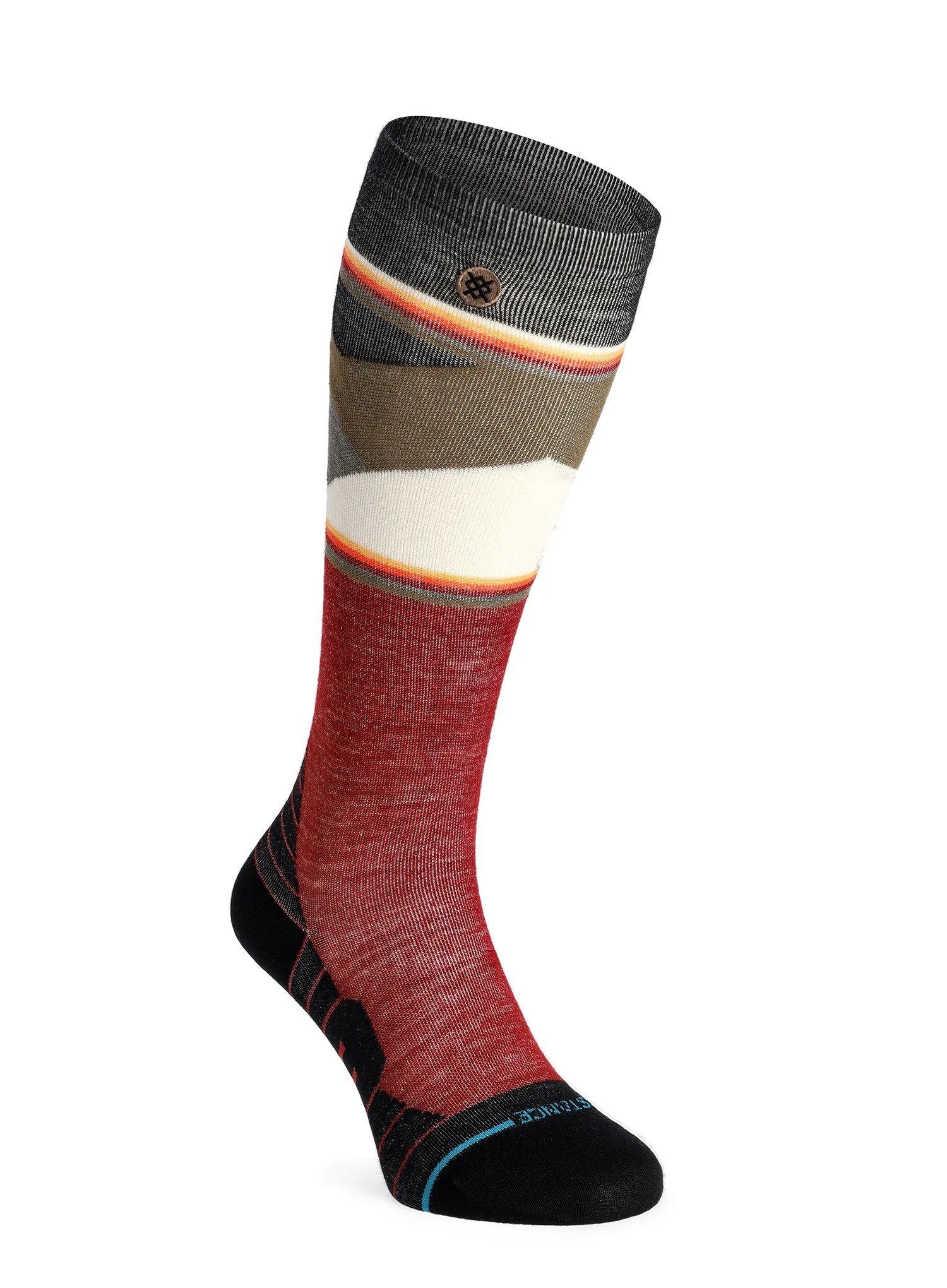 Skijaške čarape Stance Jimmy Chin UL Wool Snow - red