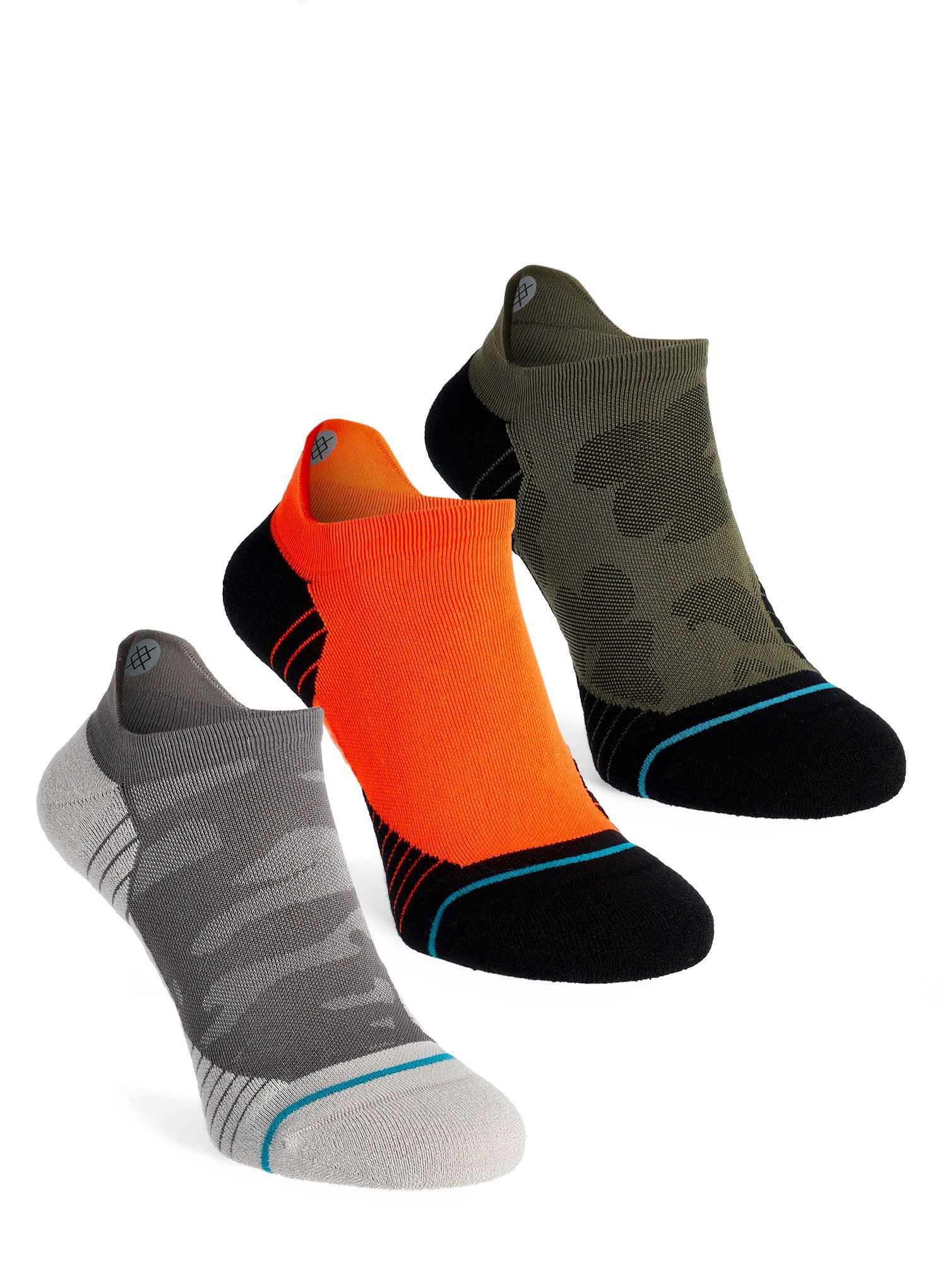 Čarape za trčanje Stance Klicks 3 Pack - multi