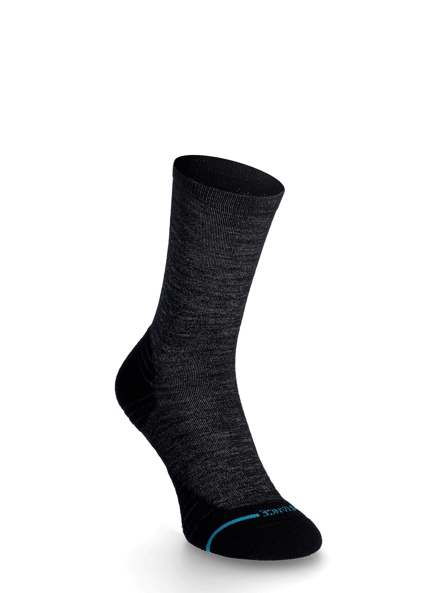 Čarape za trčanje Stance Light Wool Crew - black