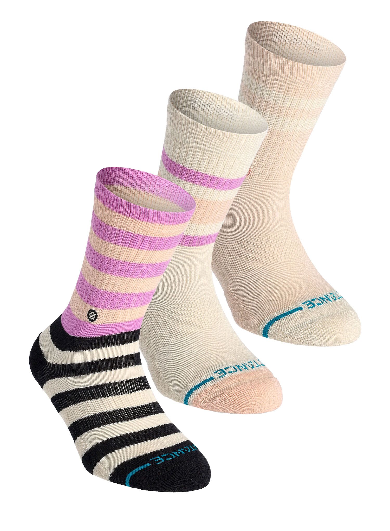 Dječje čarape Stance Melodious 3 Pack - peach