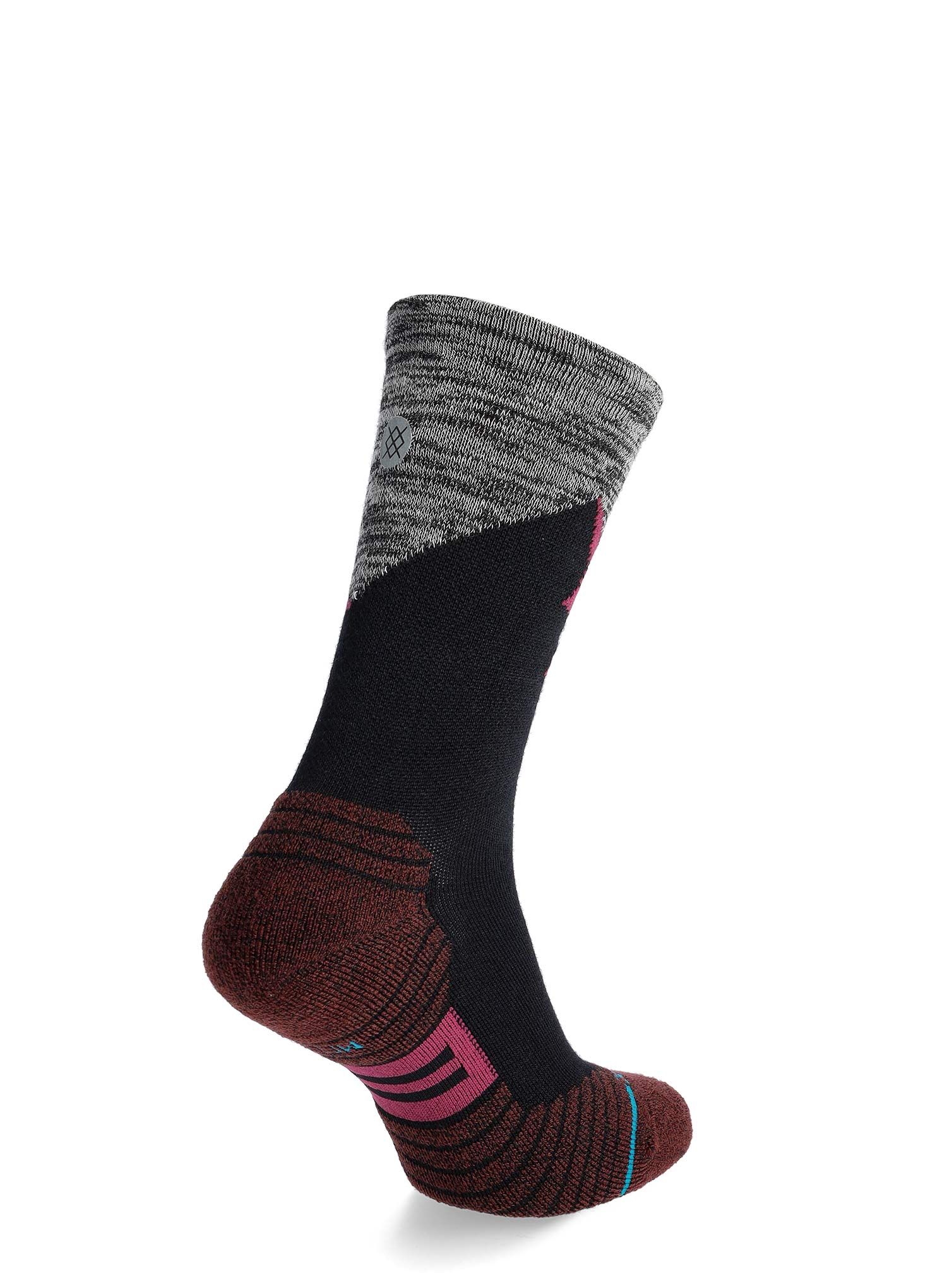 Čarape Stance Mid Wool Crew - berry