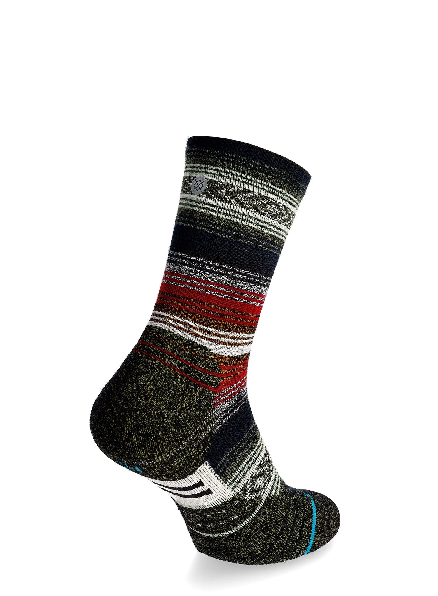 Čarape Stance Mid Wool Crew - black/red