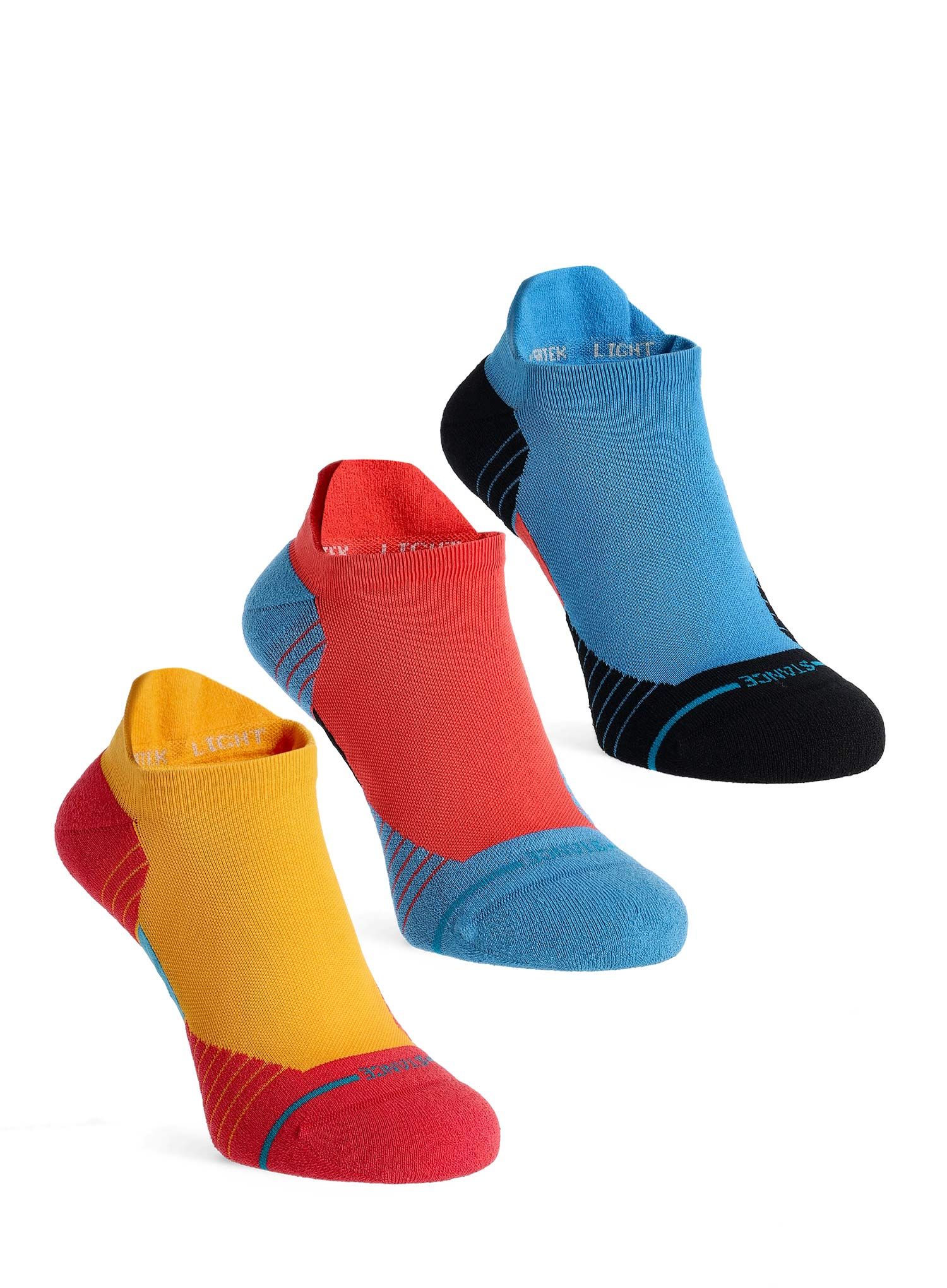 Čarape za trčanje Stance Mixed 3 Pack - blue