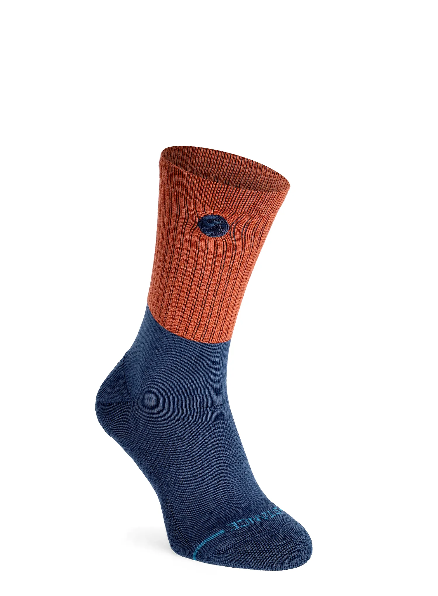 Čarape Stance Opposites Crew - burnt orange