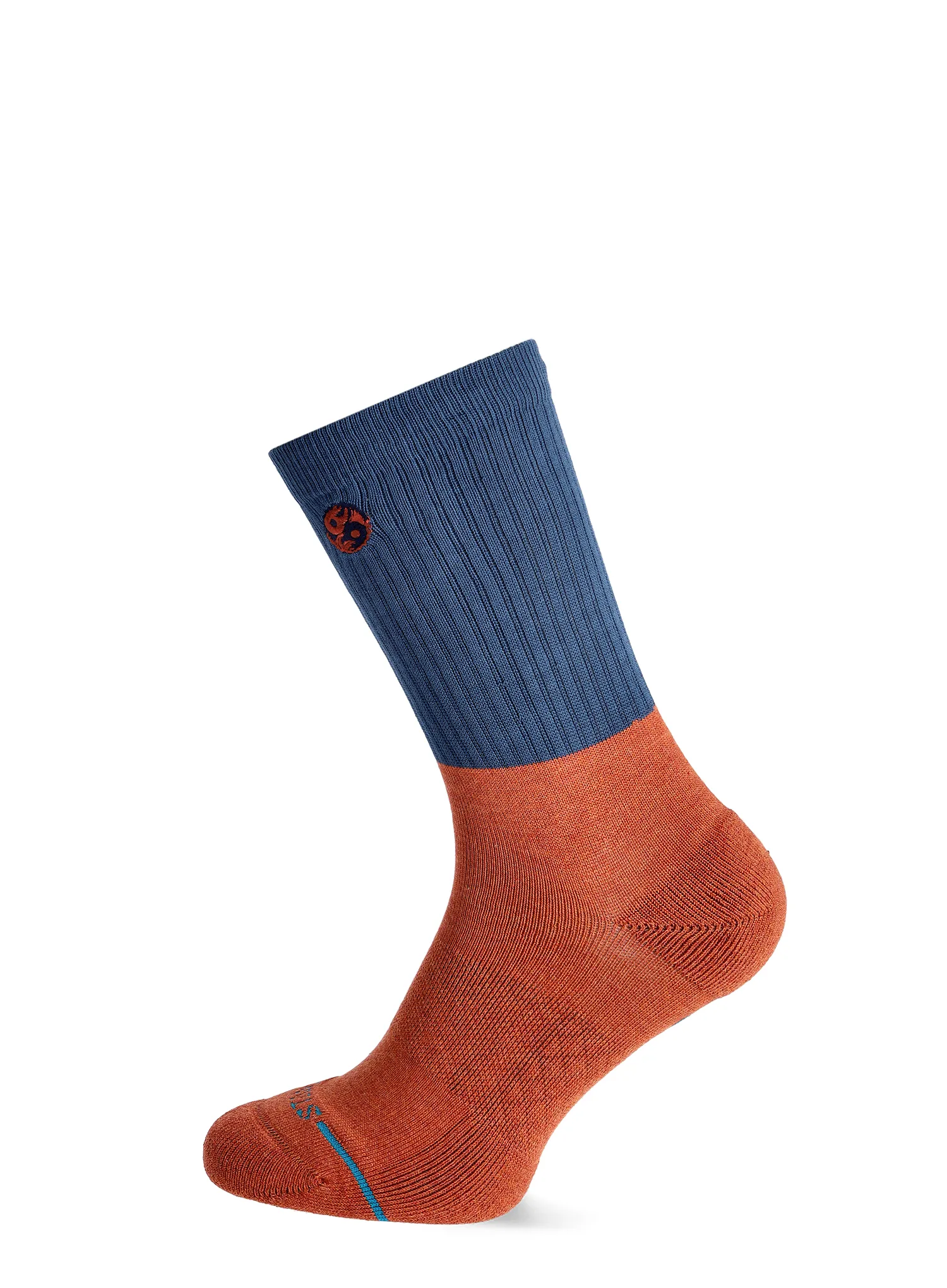 Čarape Stance Opposites Crew - burnt orange