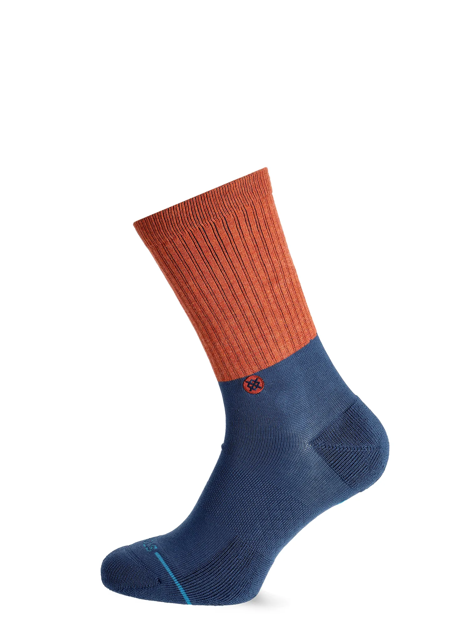 Čarape Stance Opposites Crew - burnt orange