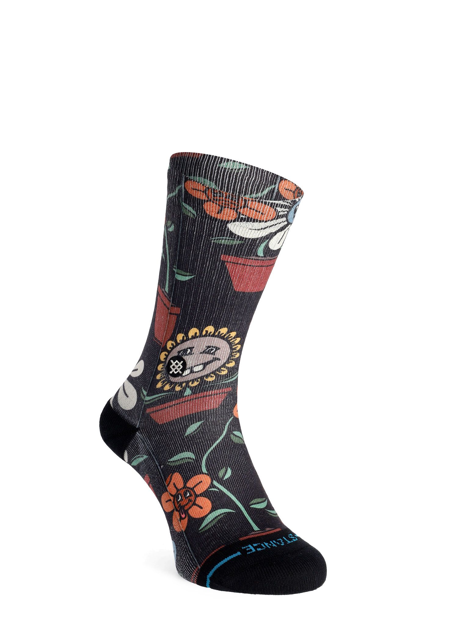 Planinarske čarape Stance Planted Crew - black