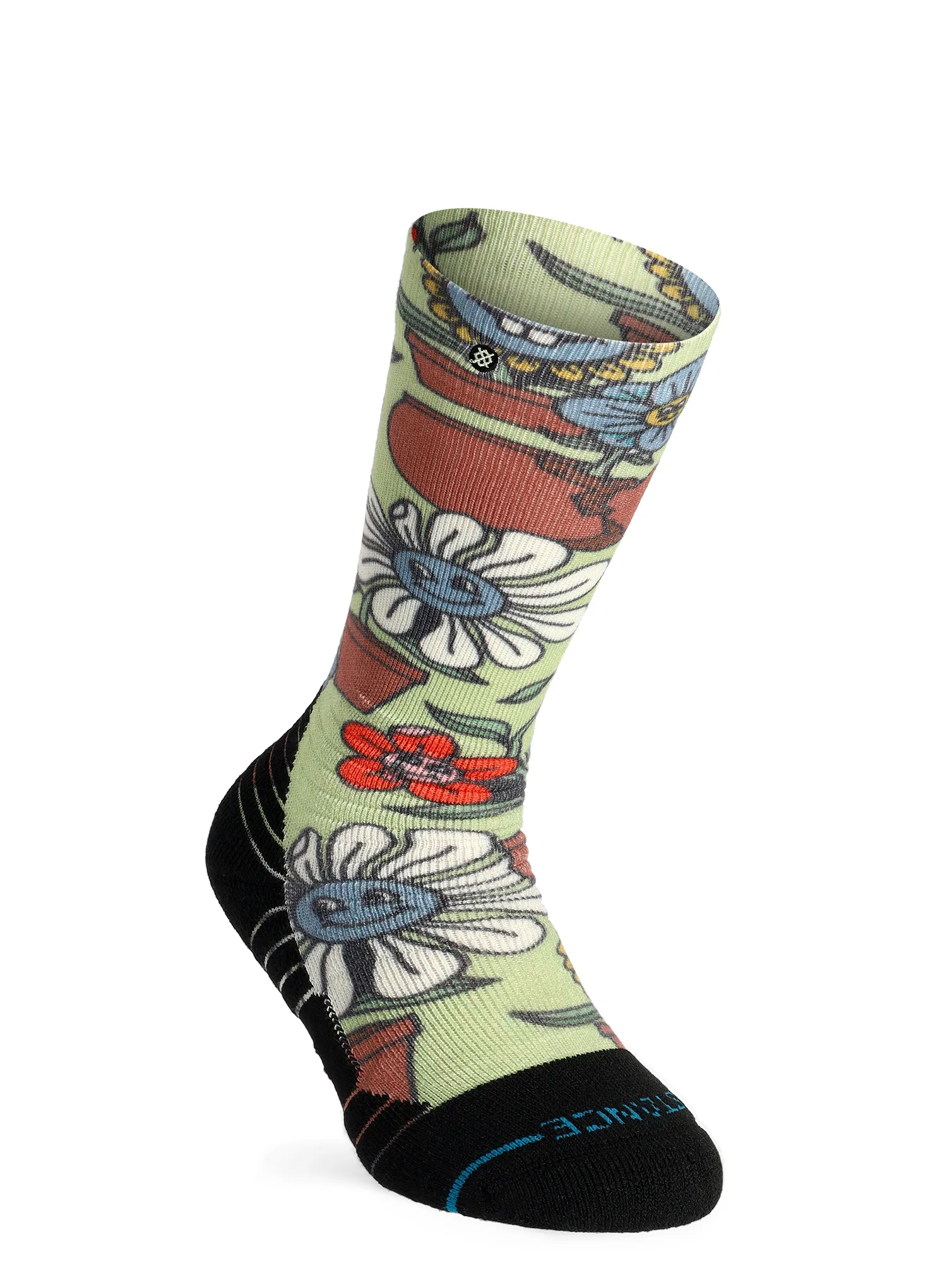 Dječje čarape Stance Planted Kids Poly Snow - green