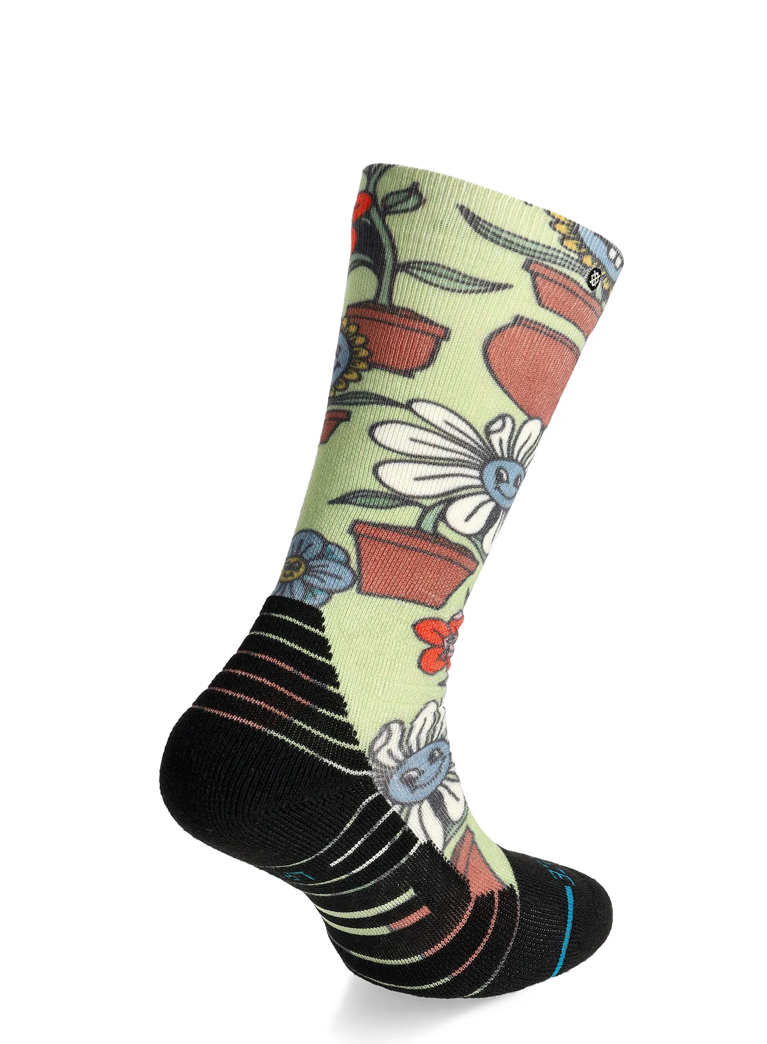Dječje čarape Stance Planted Kids Poly Snow - green