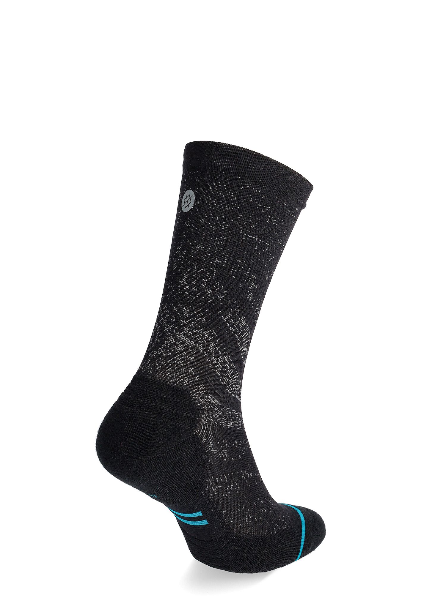 Čarape za trčanje Stance Run Light Crew - black