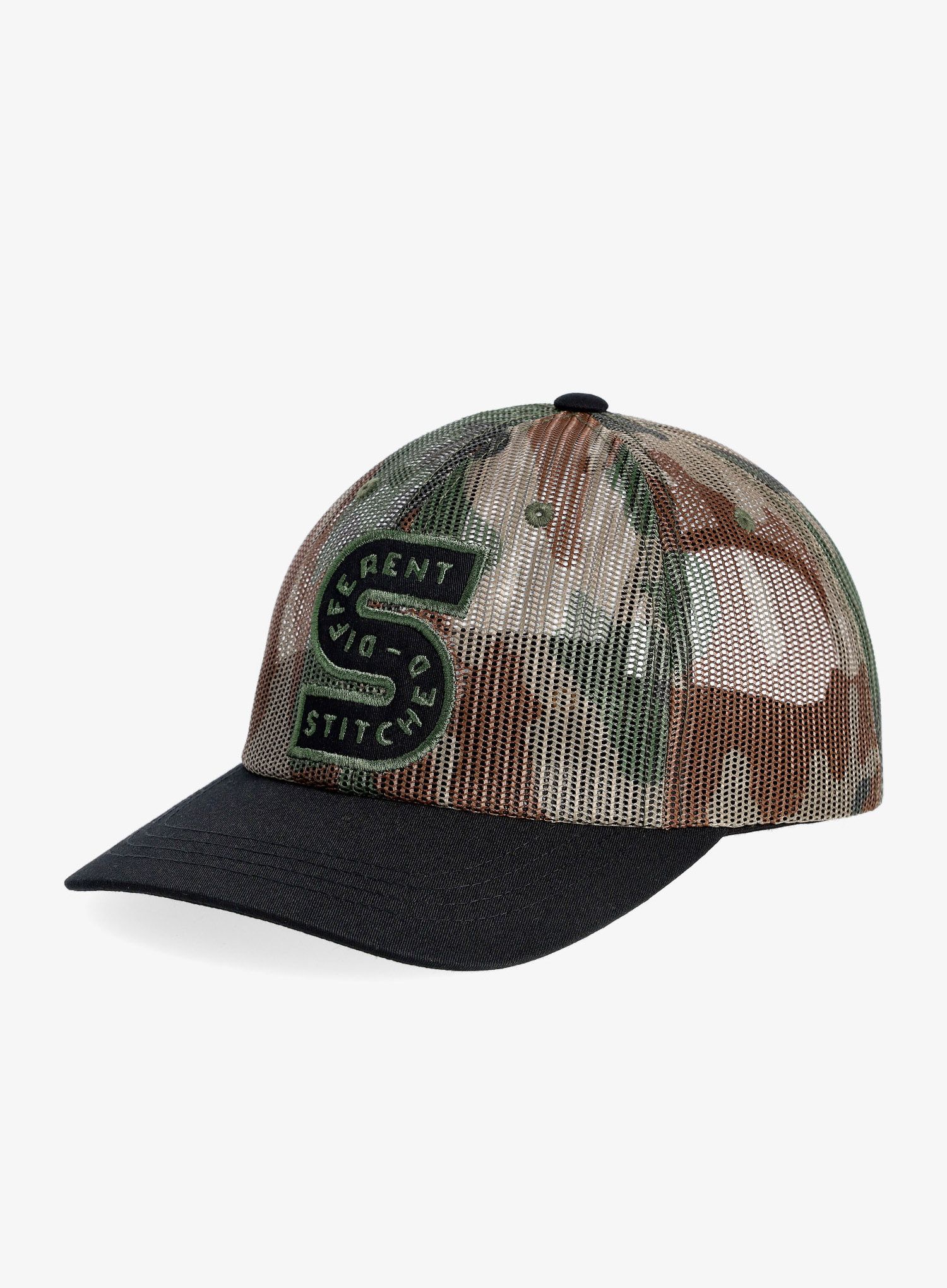 Kačket Stance Standard Adjustable Mesh Cap - camo