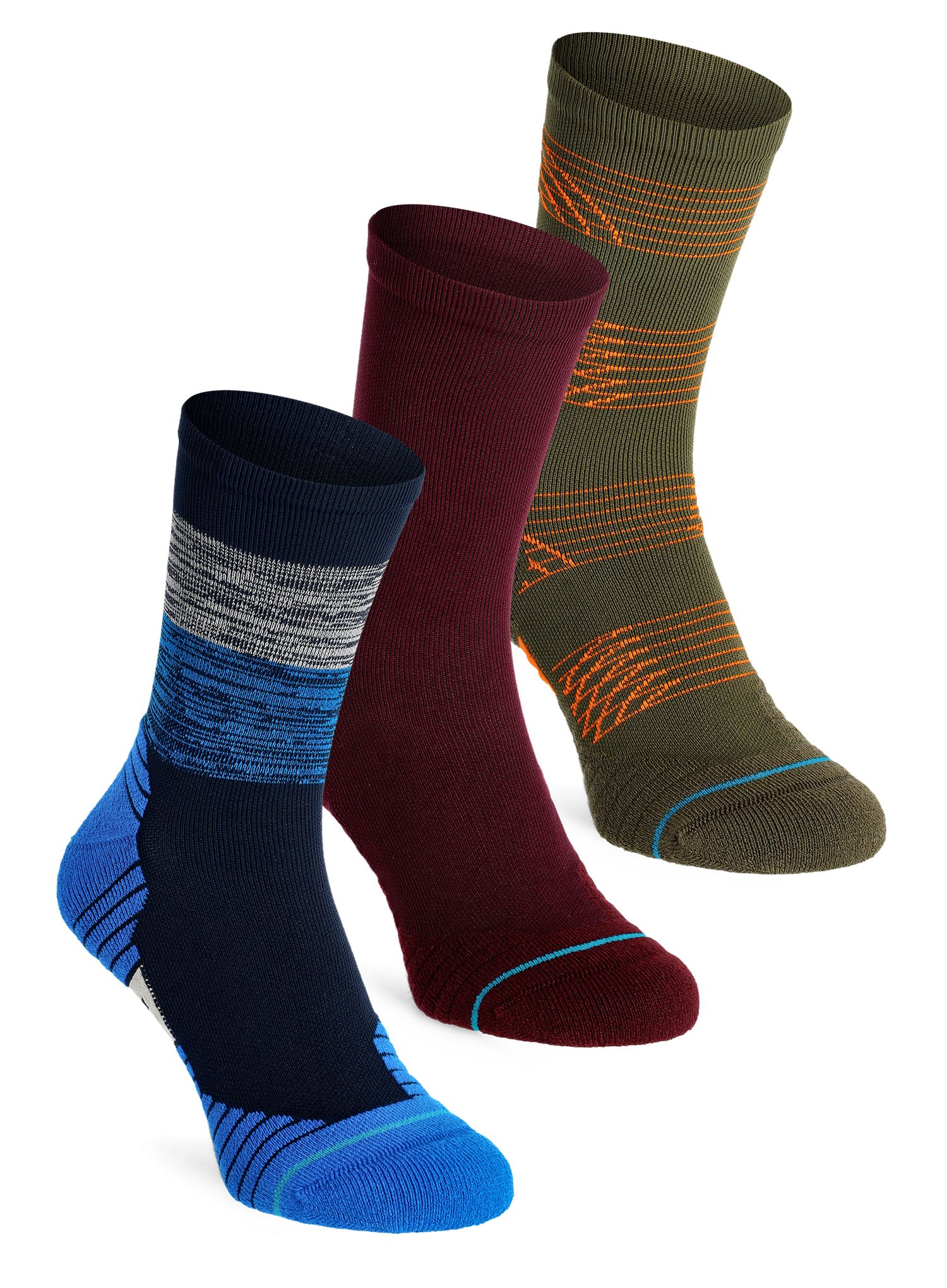 Čarape za trčanje Stance Starting 3 Pack - multi