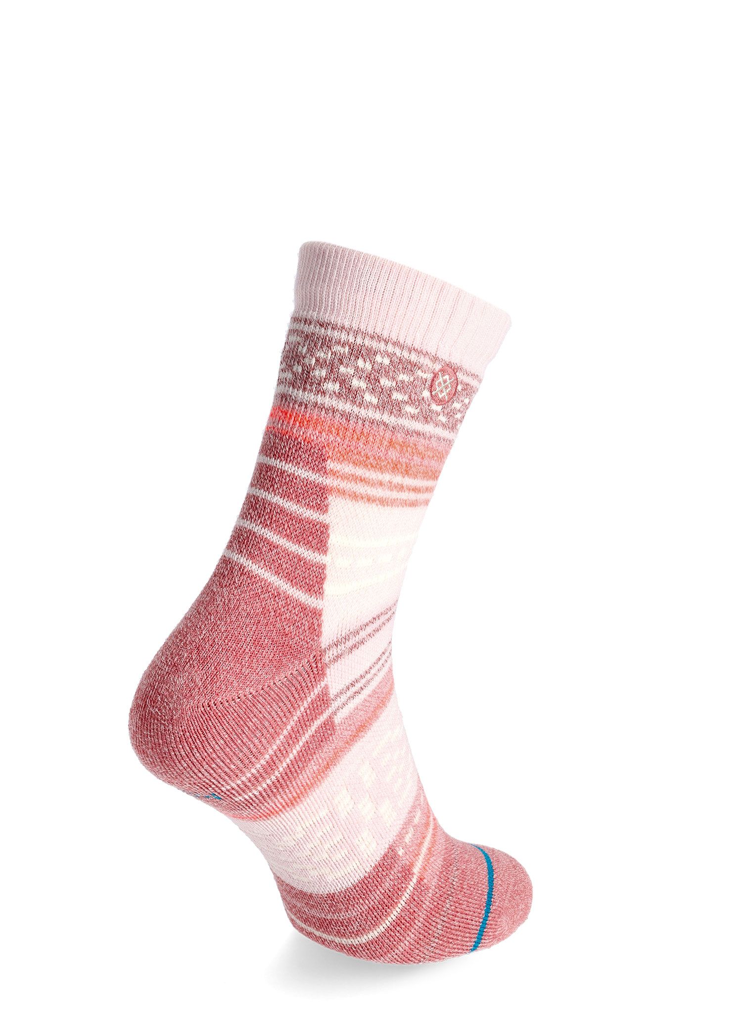 Ženske trekking čarape Stance Windy Peaks Qtr - dustyrose