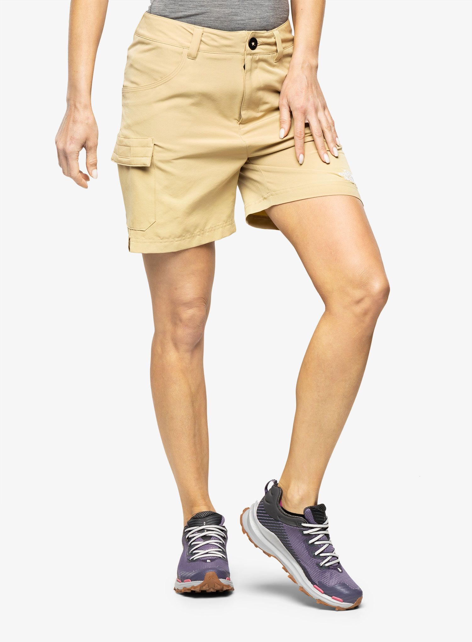 Ženske planinarske kratke hlače The North Face Horizon Short - khaki stone