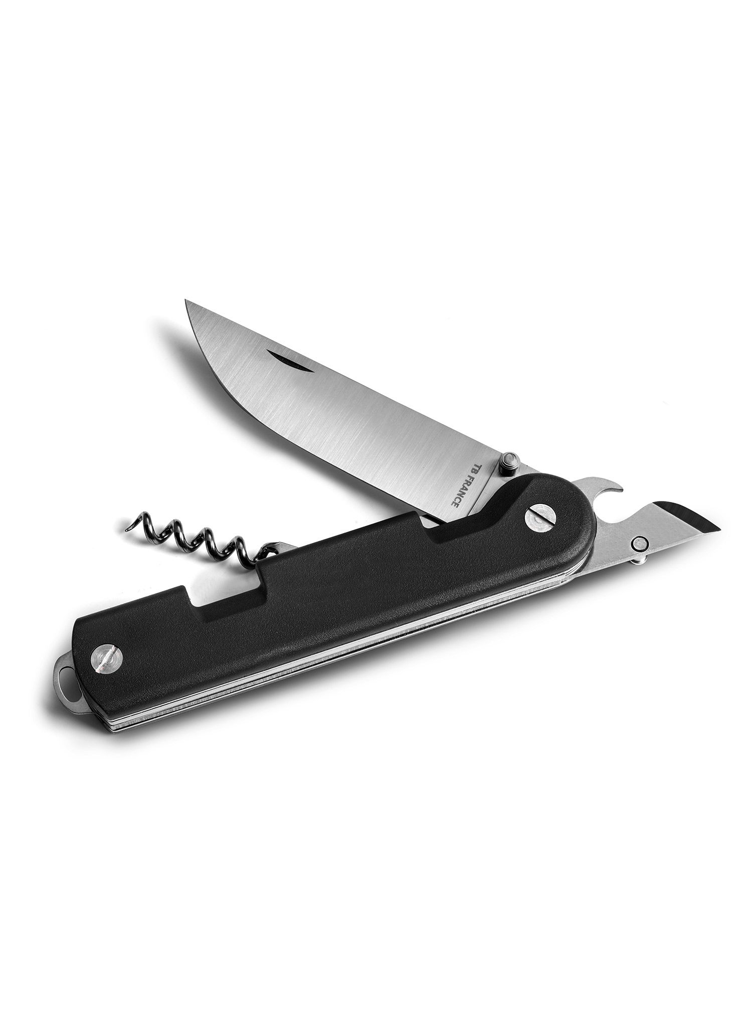 Sklopivi putni nož TB Outdoor Baroudeur - black