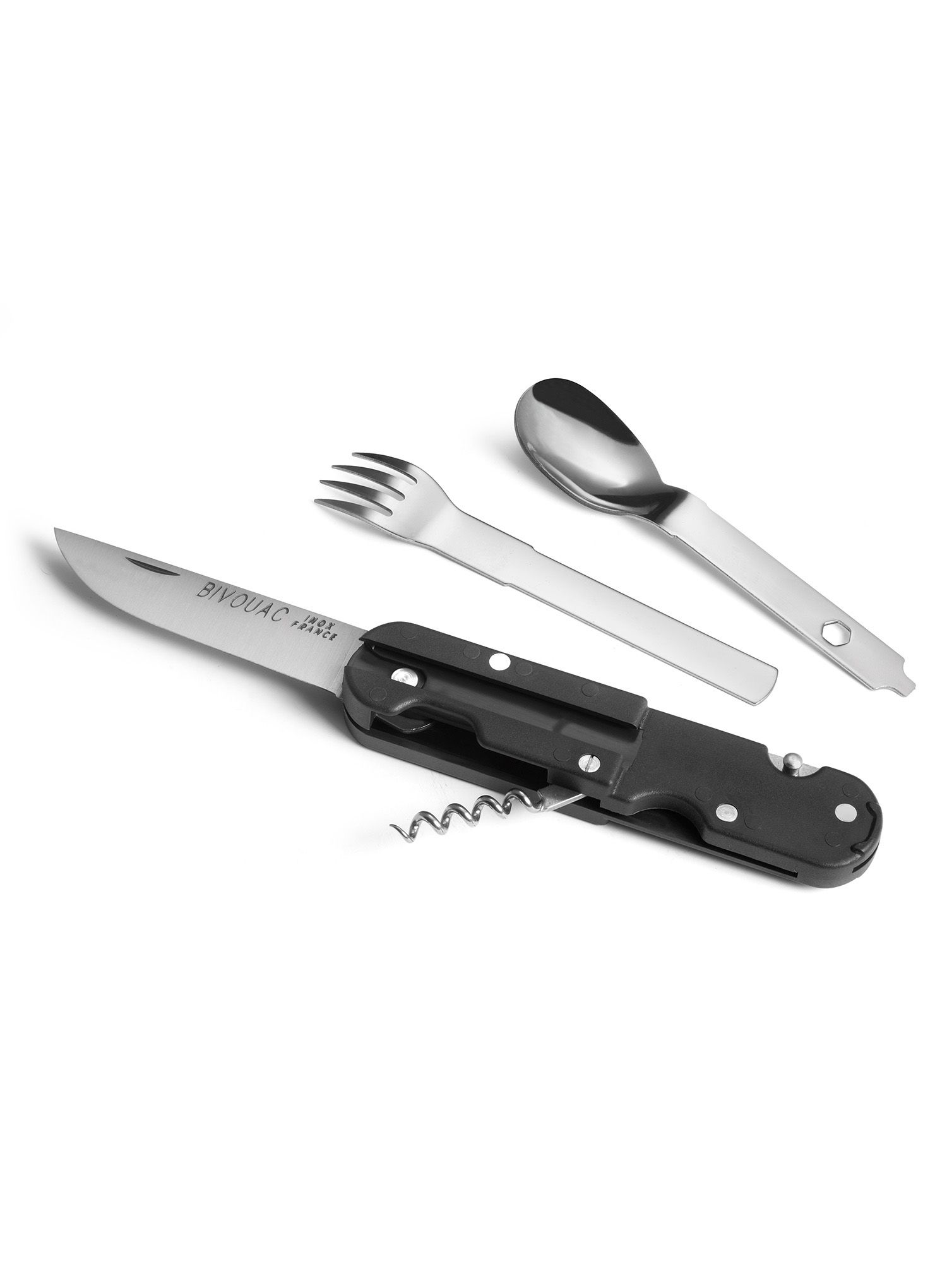 Sklopivi putni nož TB Outdoor Bivouac - black
