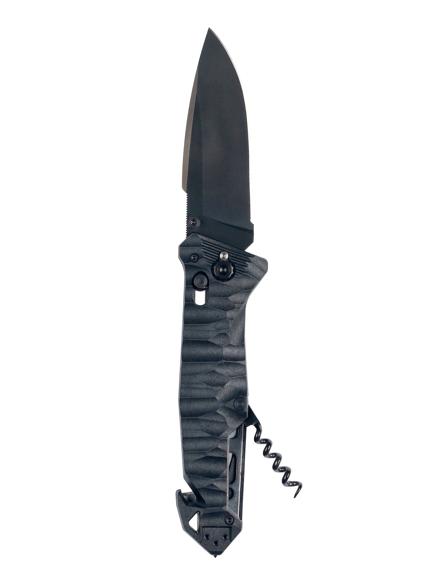 Putni nož TB Outdoor CAC Serration Manche Toxifie - black