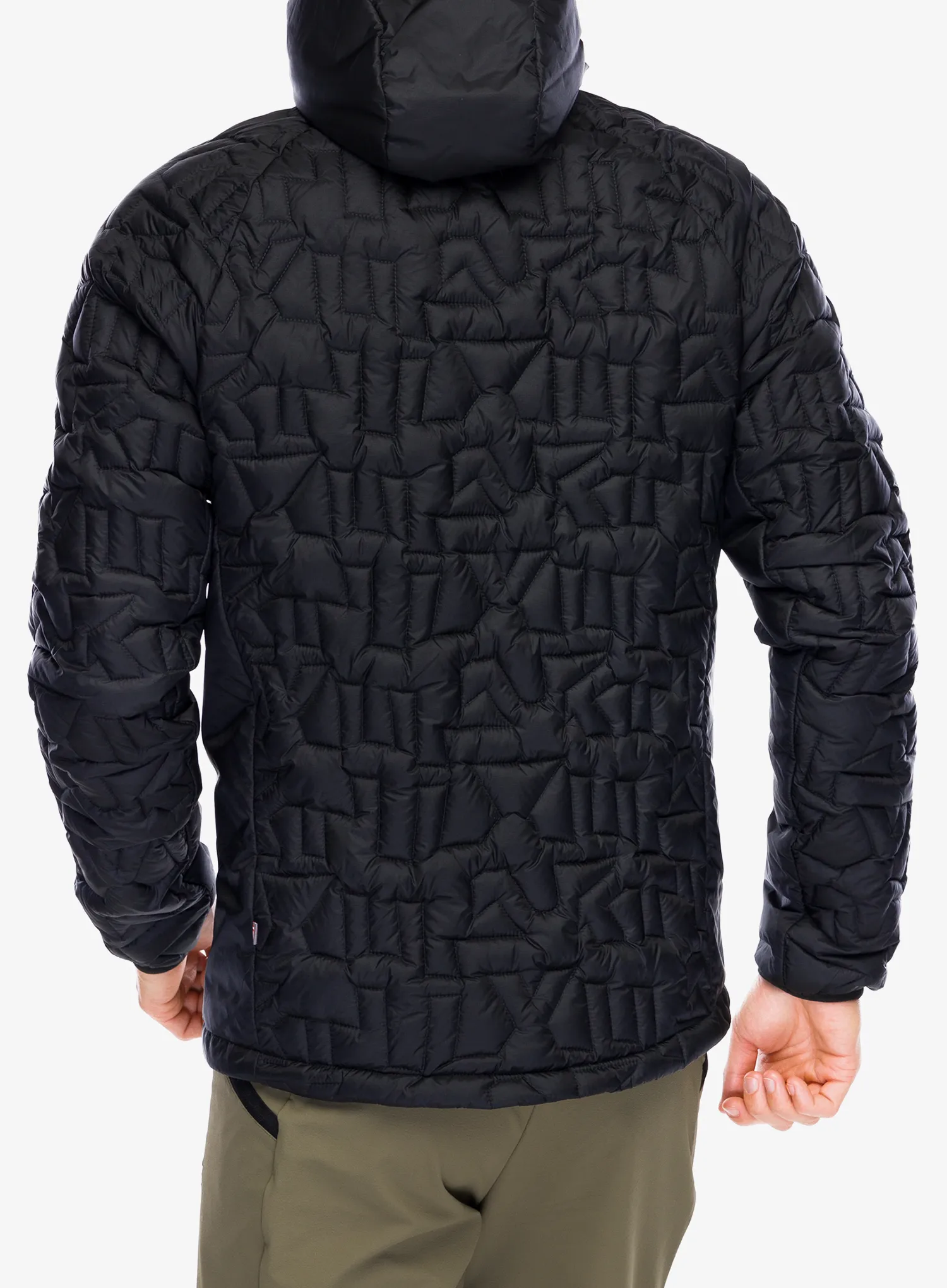 Jakna s postavom adidas TERREX Xperior PrimaLoft Loose Fill Insulated Hooded Jkt - black