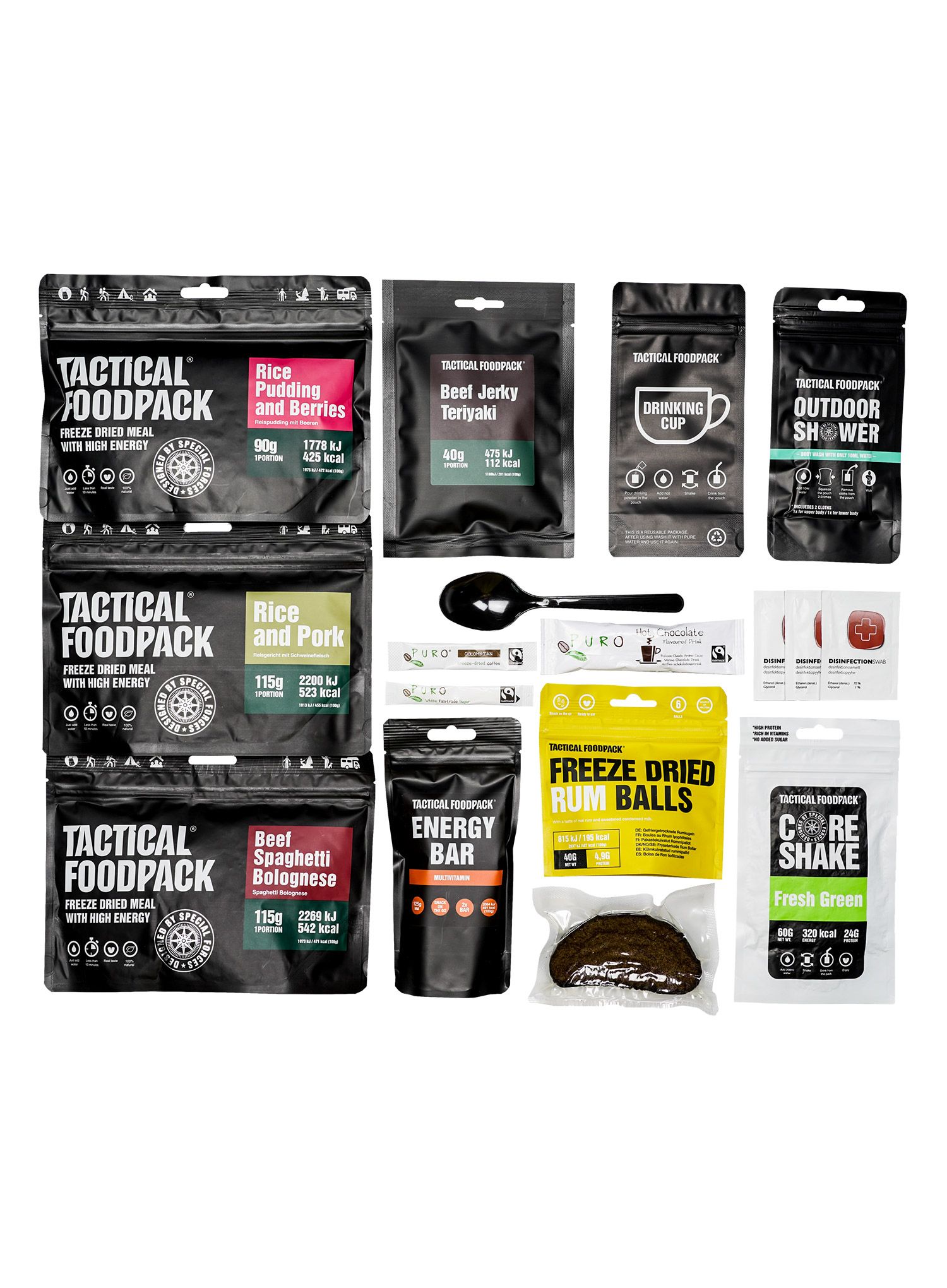 Set Tactical FoodPack Ration Hotel