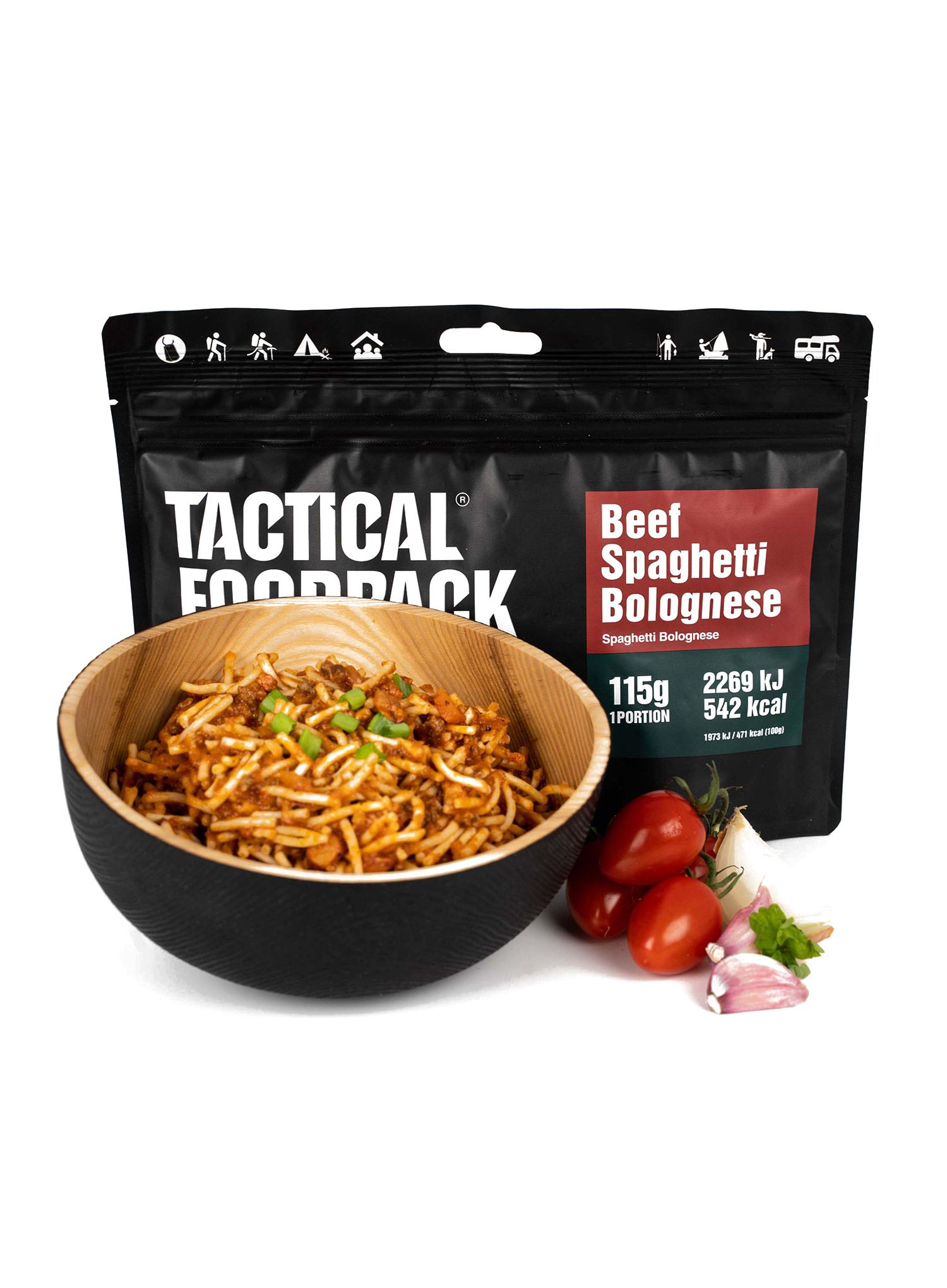 Liofilizat Tactical Foodpack Beef Spaghetti Bolognese 415 g
