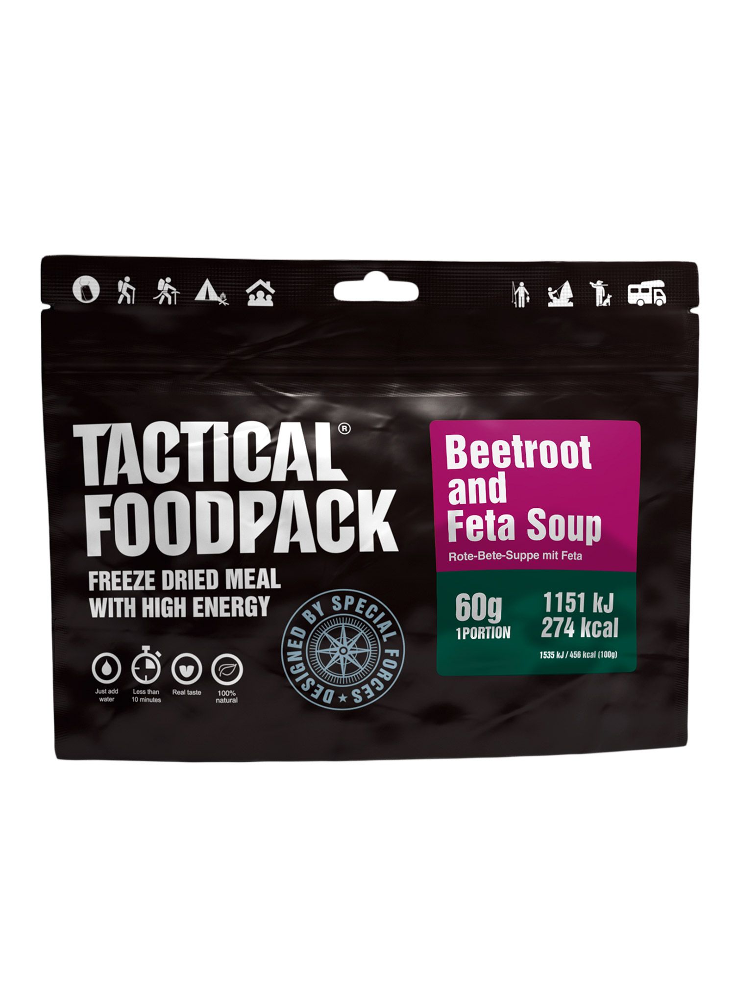 Liofilizat Tactical Foodpack Beetroot and Feta Soup 410 g