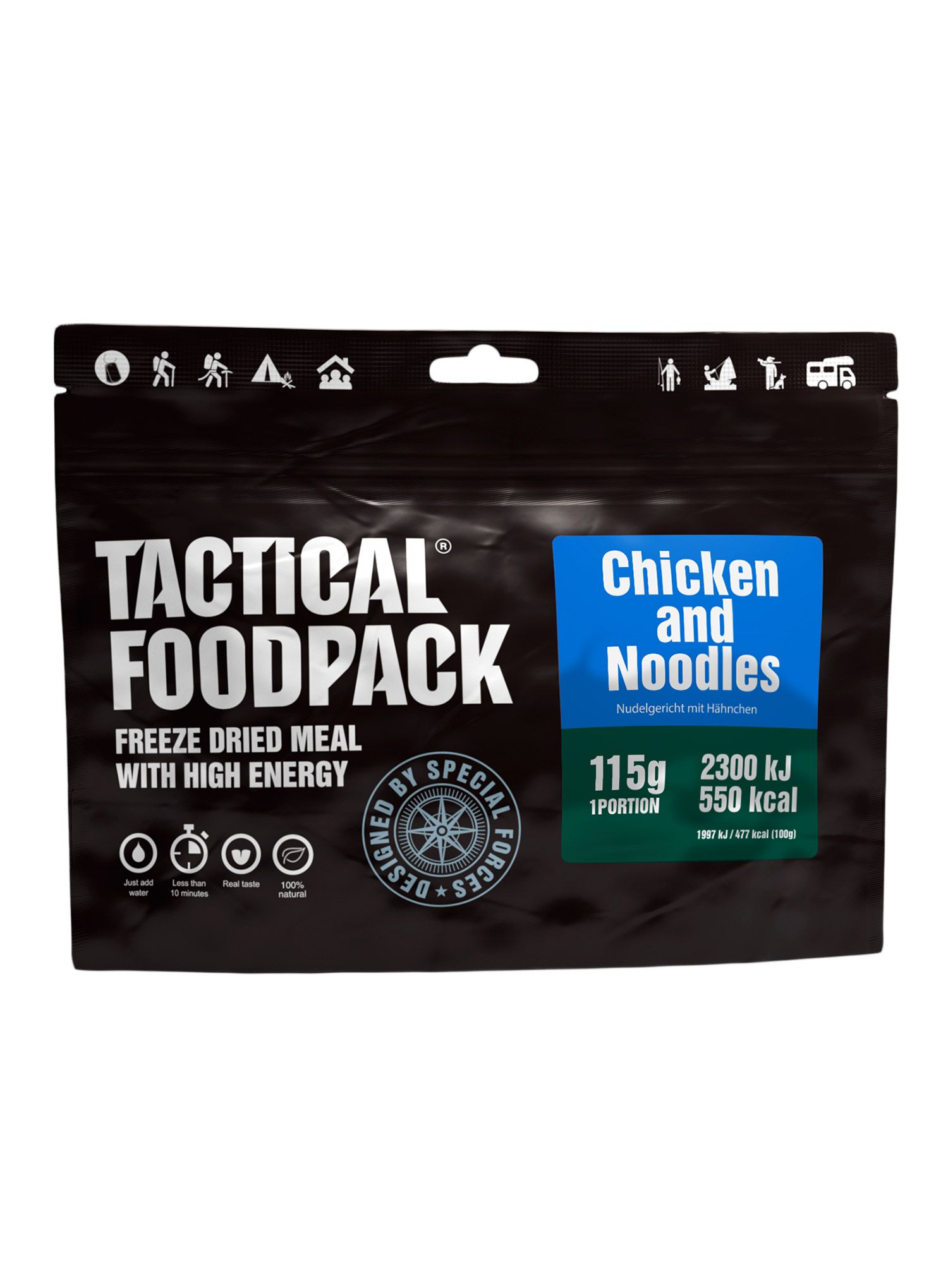 Liofilizat Tactical Foodpack Chicken and Noodles 425 g