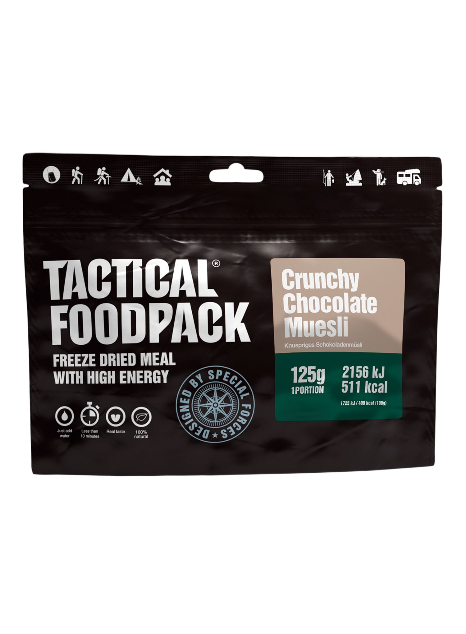 Liofilizat Tactical Foodpack Crunchy Chocolate Muesli 275 g