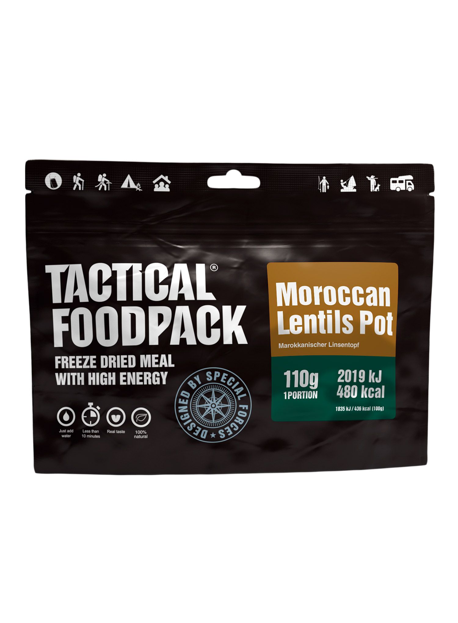 Liofilizat Tactical Foodpack Moroccan Lentils Pot 410 g