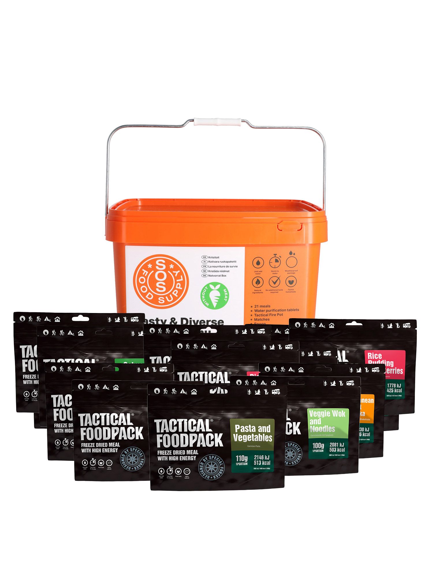 Set Tactical FoodPack SOS without Meat