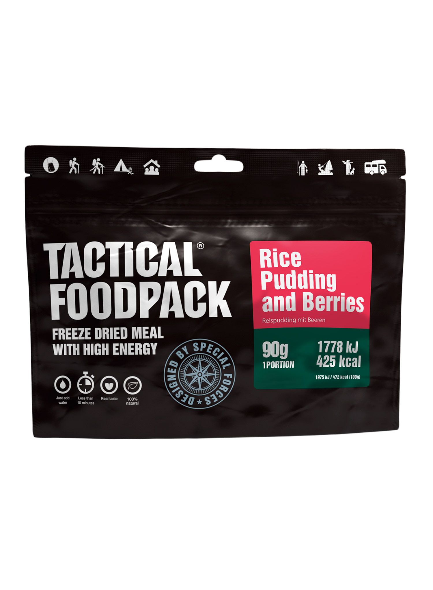 Liofilizat Tactical Foodpack Rice Pudding and Berries 390 g