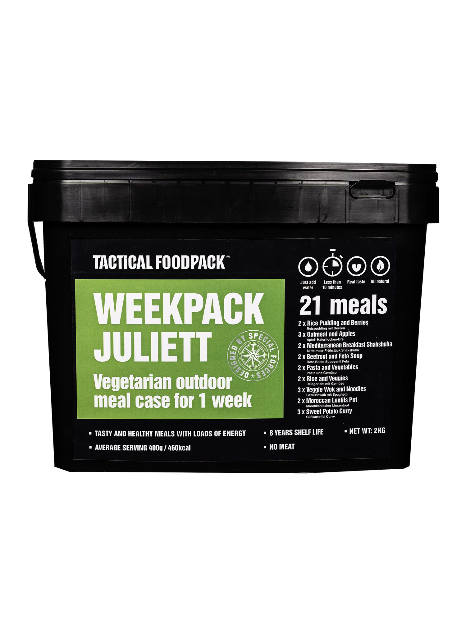 Set Tactical FoodPack WeekPack Juliett