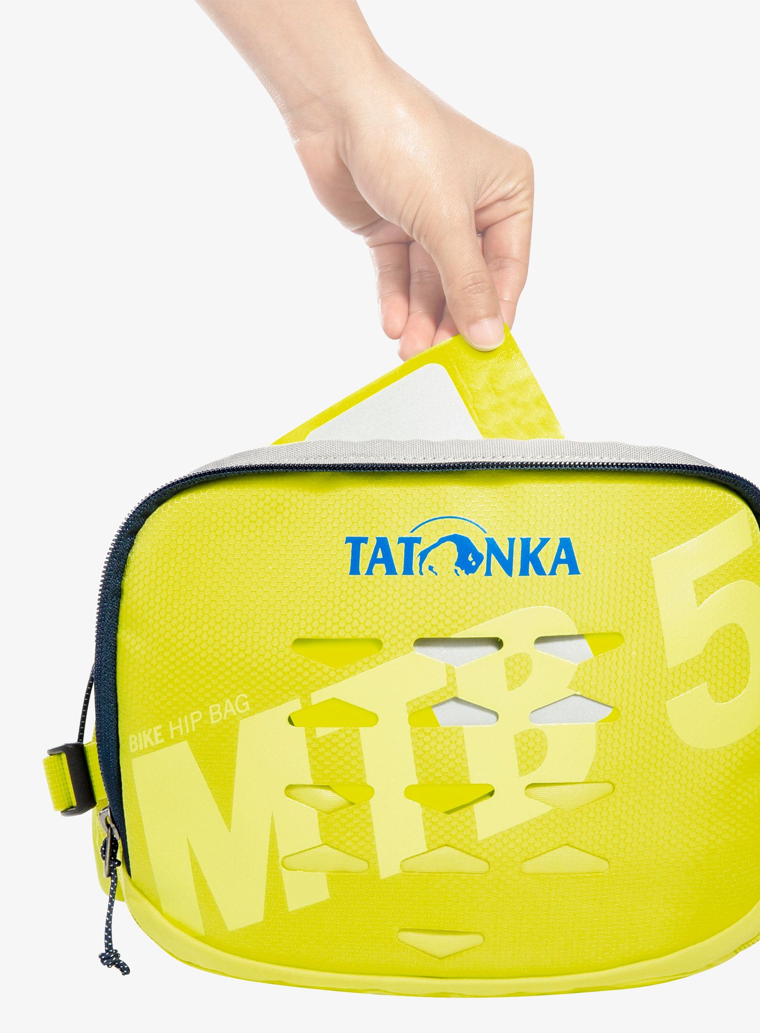 Biciklistička torbica oko struka Tatonka Bike Hip Bag MTB 5 - lime