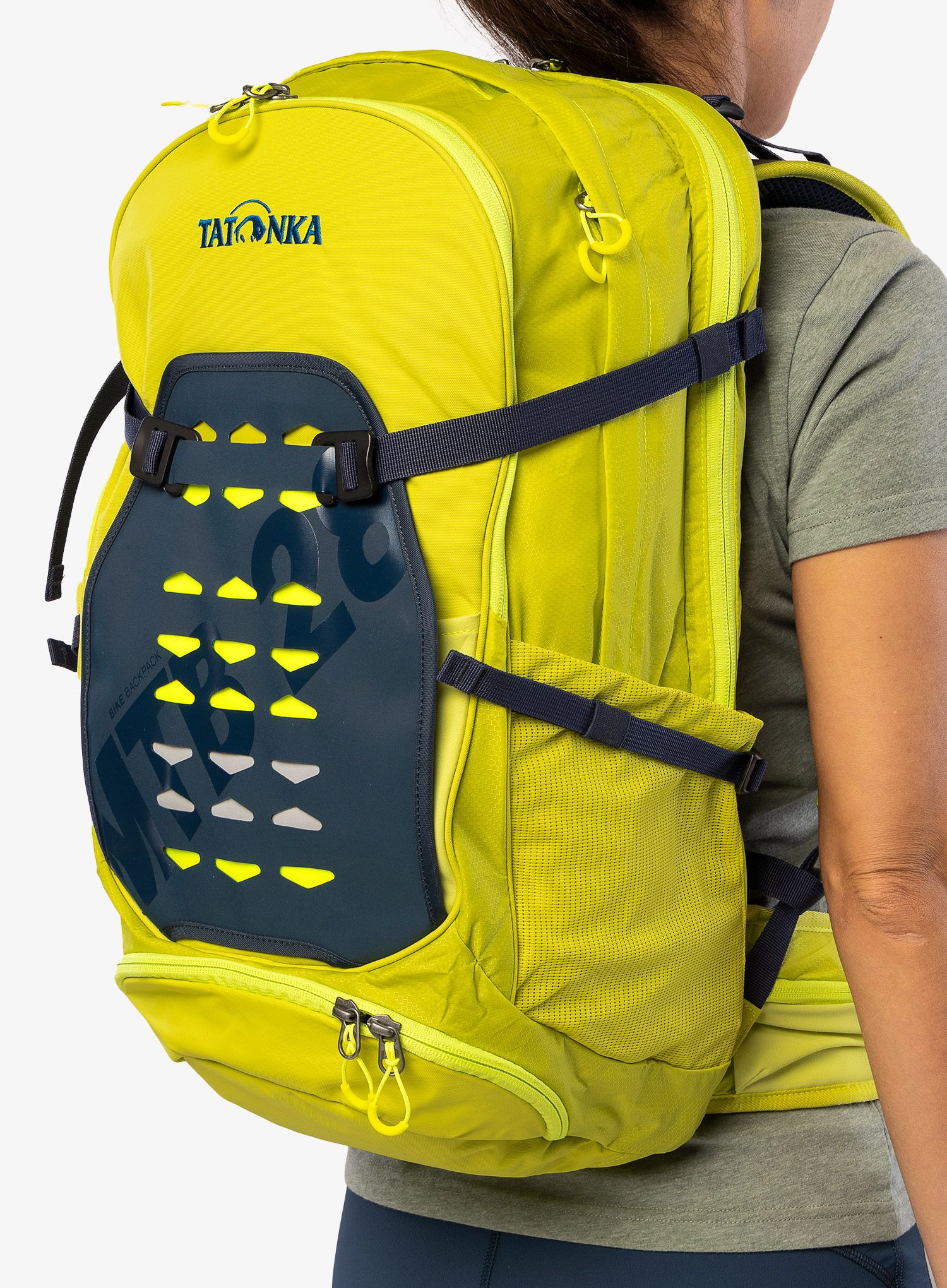Biciklistički ruksak Tatonka Bike Backpack MTB 28 - lime