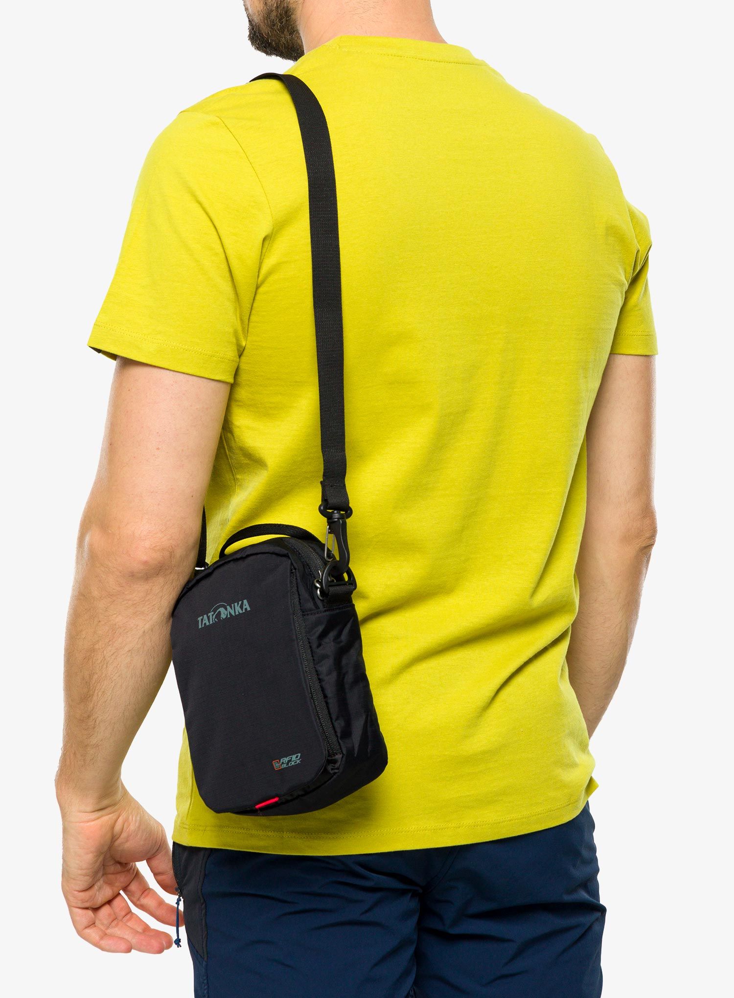 Torbica Tatonka Check In RFID B - black