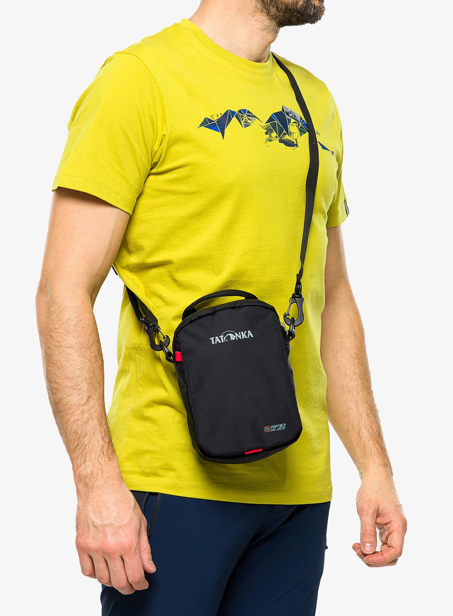 Torbica Tatonka Check In RFID B - black