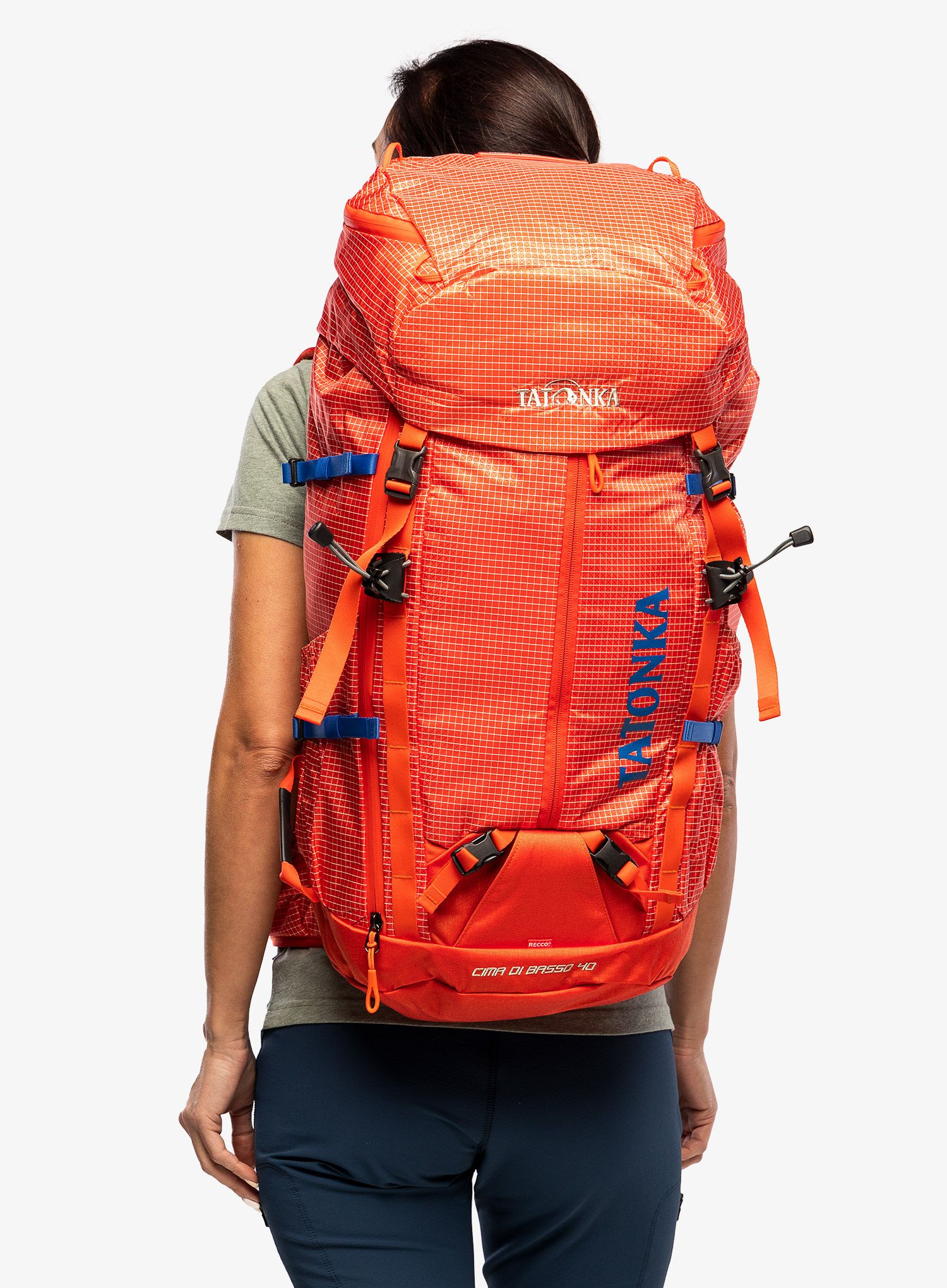 Planinarski ruksak Tatonka Cima Di Basso 40 Recco - red orange
