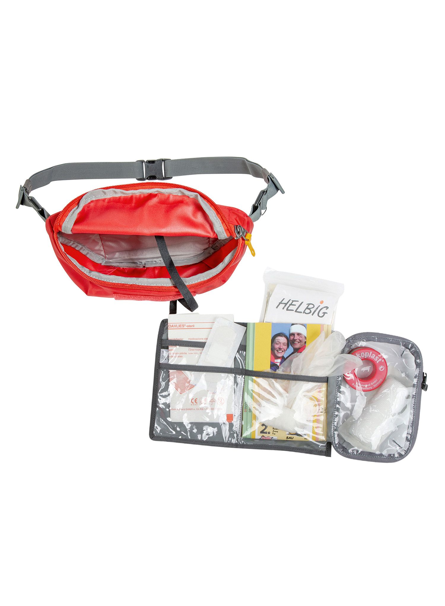 Pribor za prvu pomoć Tatonka First Aid Basic Hip Belt Pouch - red                 
