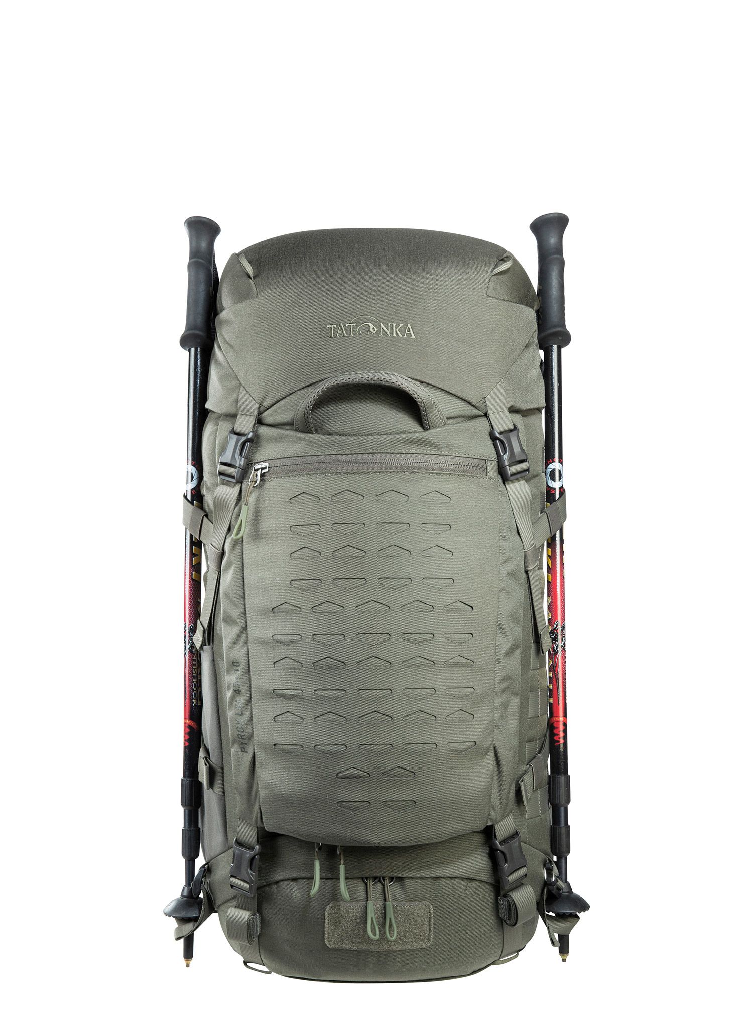 Trekking ruksak Tatonka Pyrox 45+10 Bc - stone grey olive