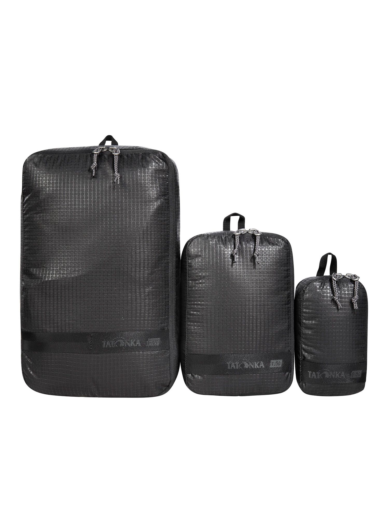 Set organizera Tatonka Stuffsack Zip Set III - black