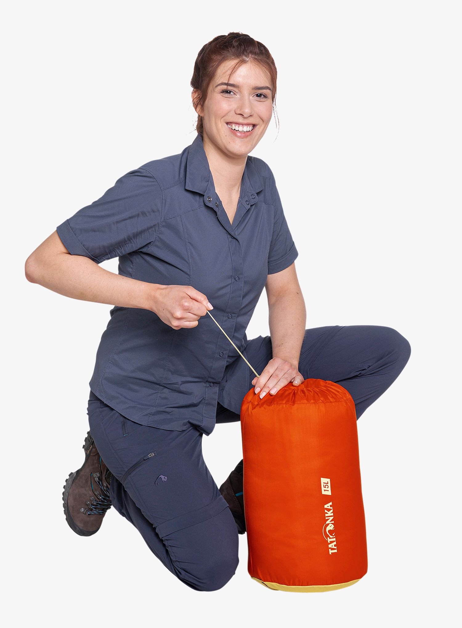 Vreća za prtljagu Tatonka Stuff Bag 15L - red orange