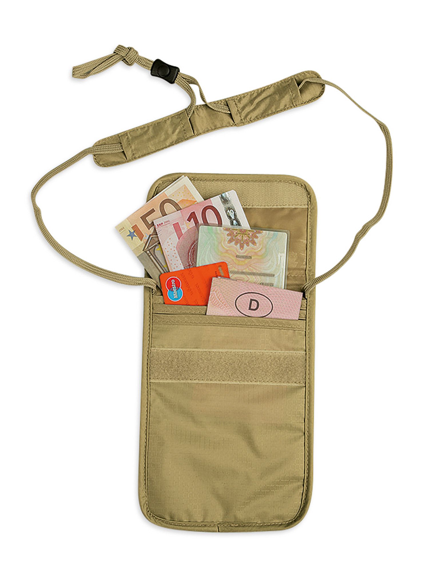 Torbica Tatonka Skin Folded Neck Pouch - natural