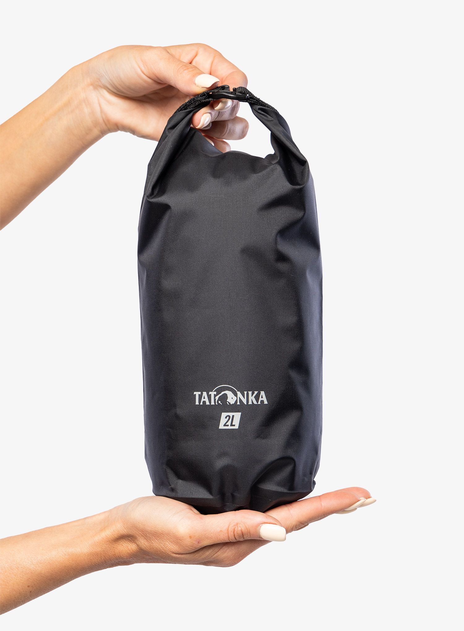 Vodootporna vreća Tatonka WP Stuffbag Light 2L - black