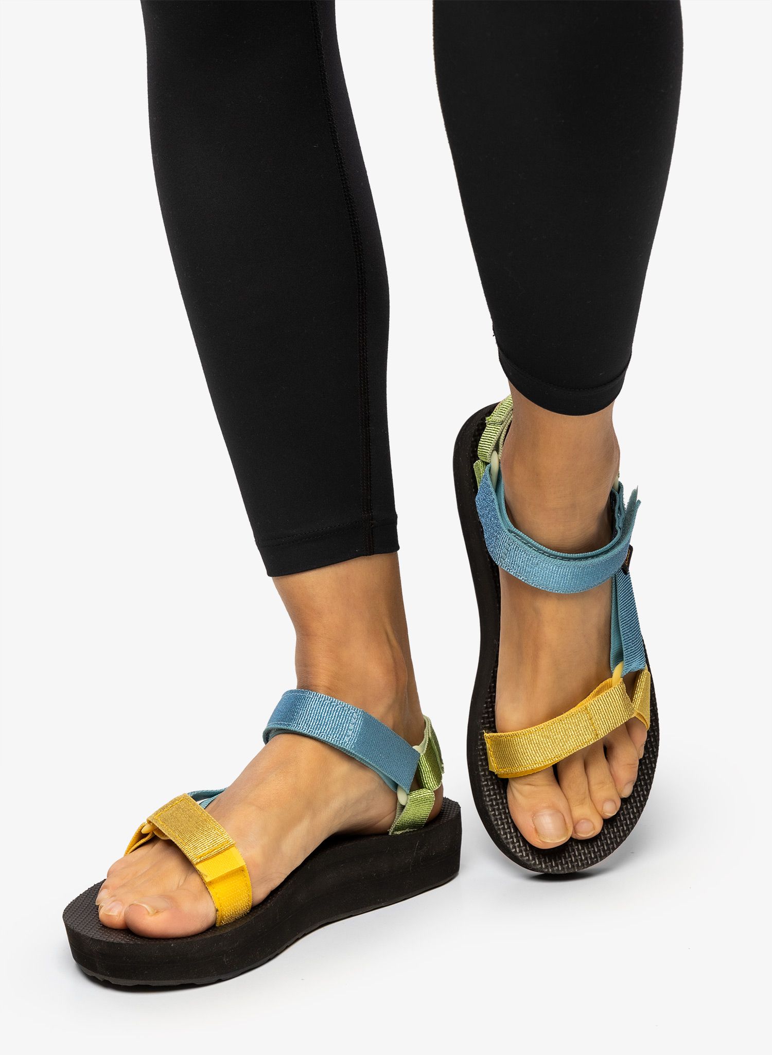 Ženske sandale Teva Midform Universal - metallic blue multi
