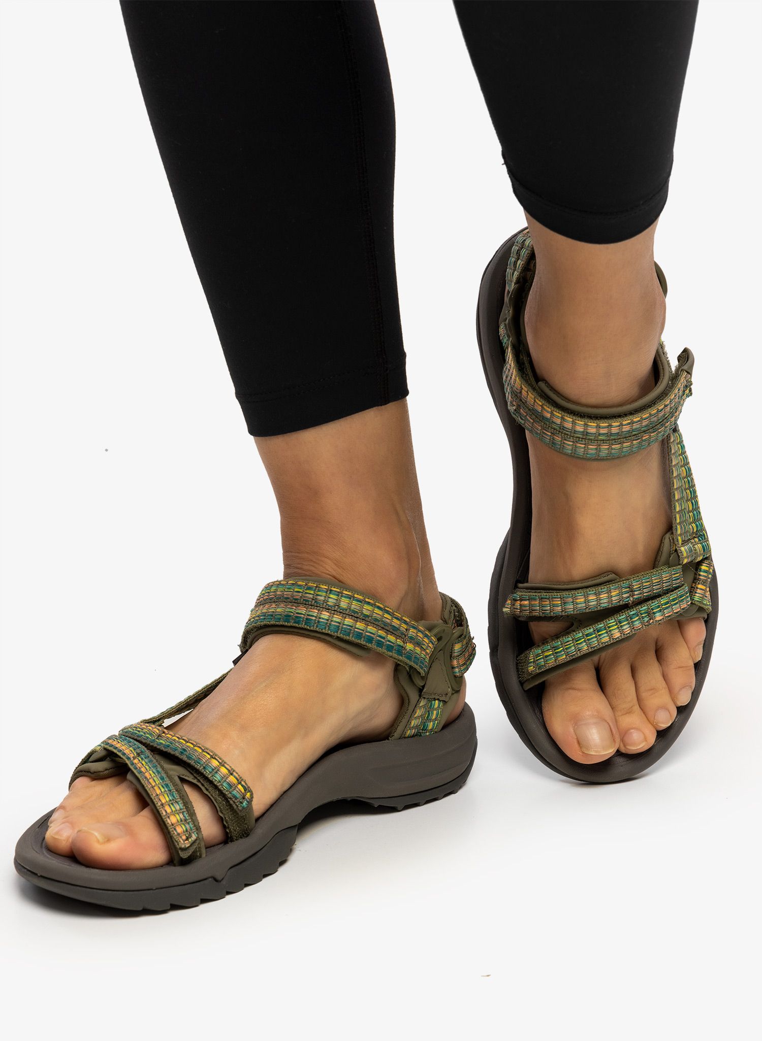 Ženske planinarske sandale Teva Terra Fi Lite - burnt olive