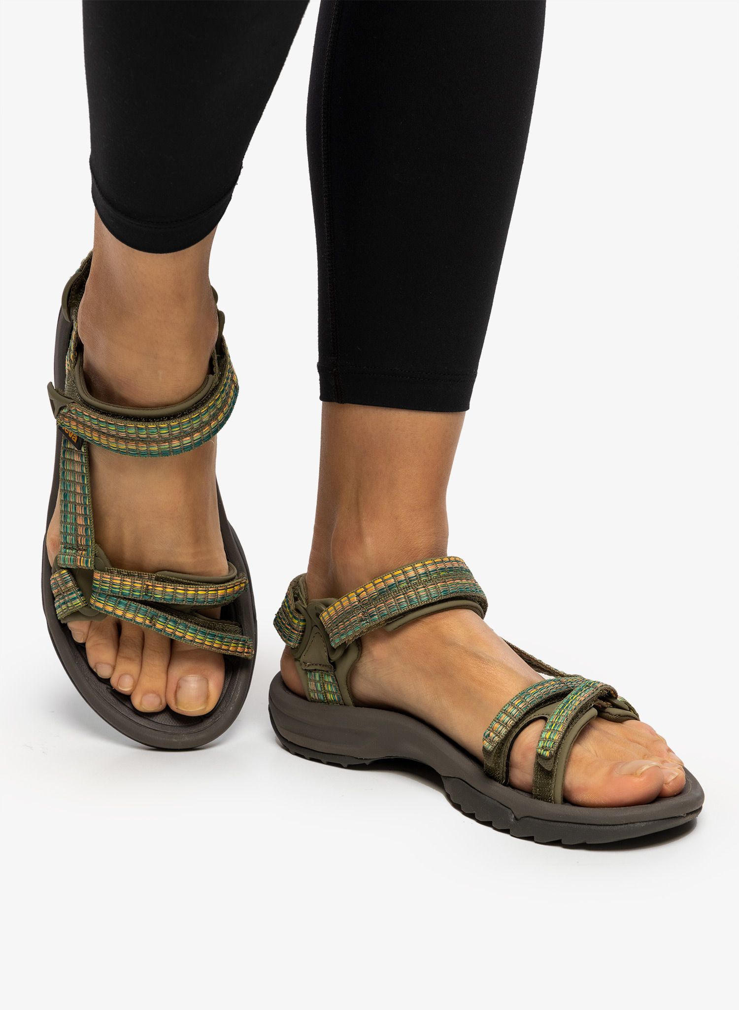 Ženske planinarske sandale Teva Terra Fi Lite - burnt olive