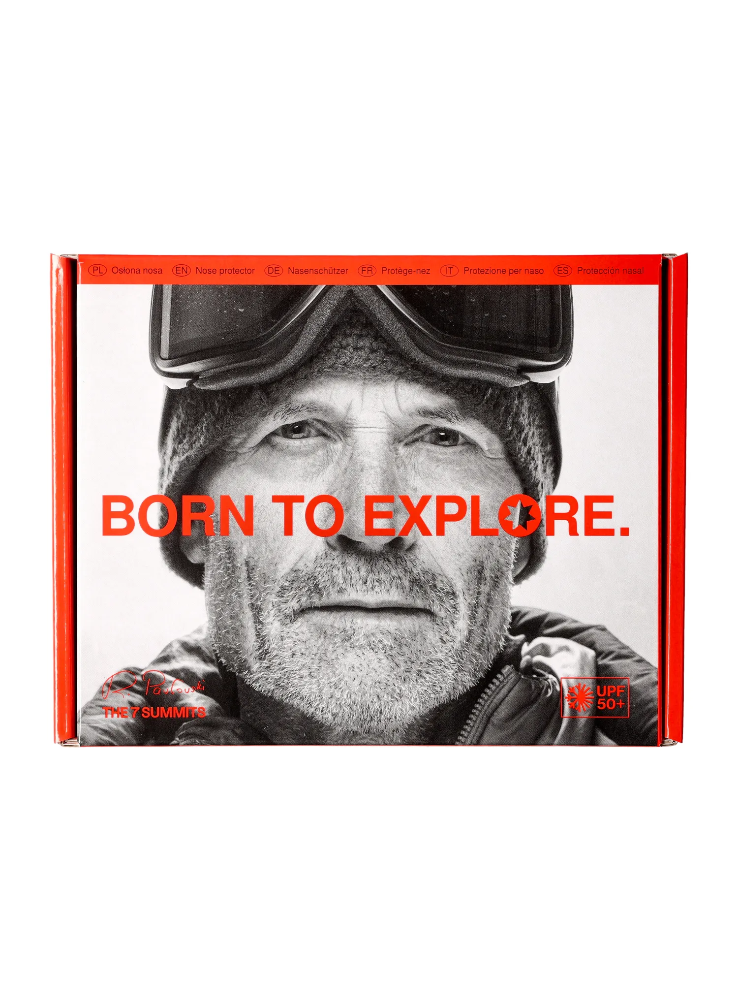 Navlaka The 7 Summits Nose Protector - red