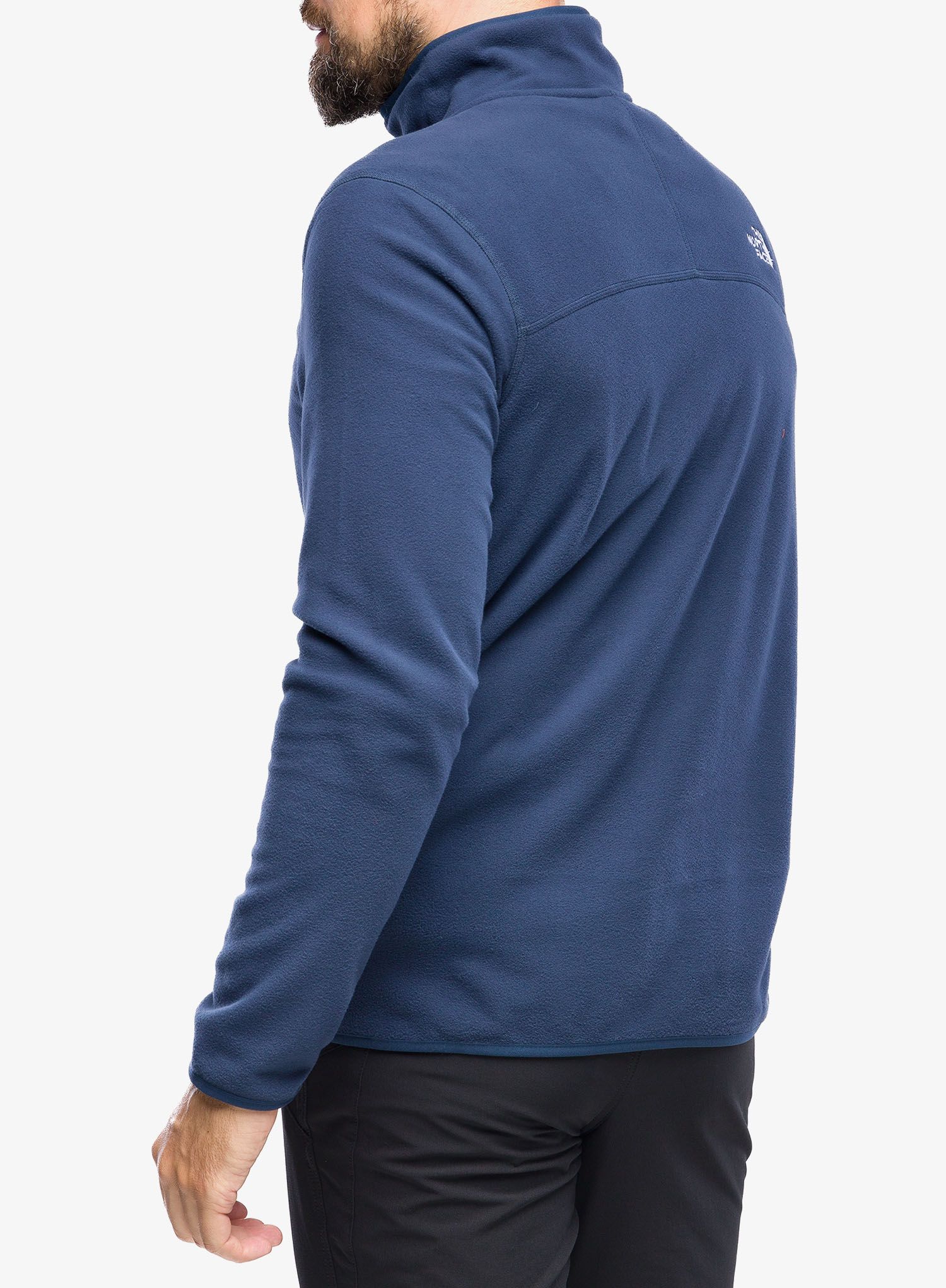 Dukserica od flisa The North Face 100 Glacier 1/4 Zip - summit navy