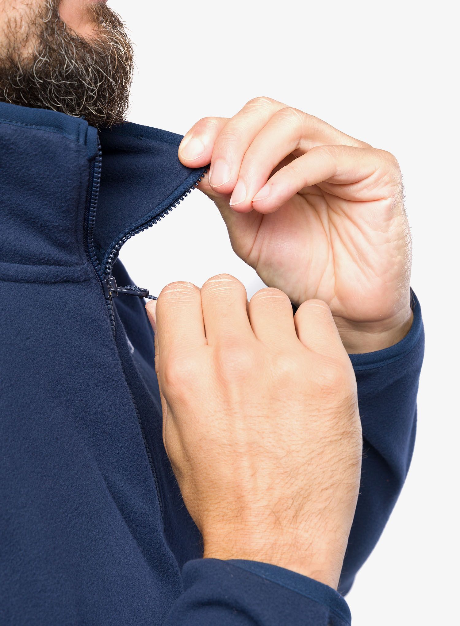 Dukserica od flisa The North Face 100 Glacier 1/4 Zip - summit navy